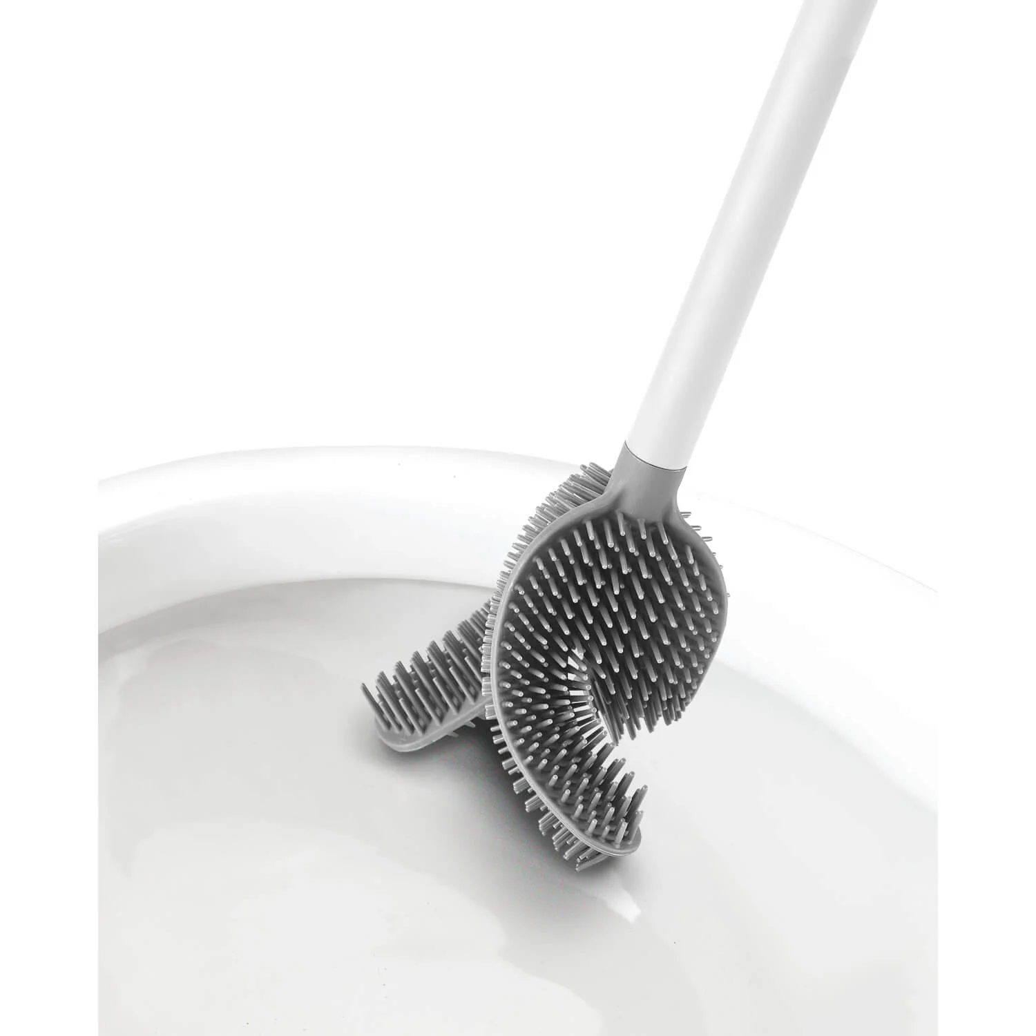 Joseph Joseph Flex™ 360 Lite Toilet Brush - Matte White - Image 4