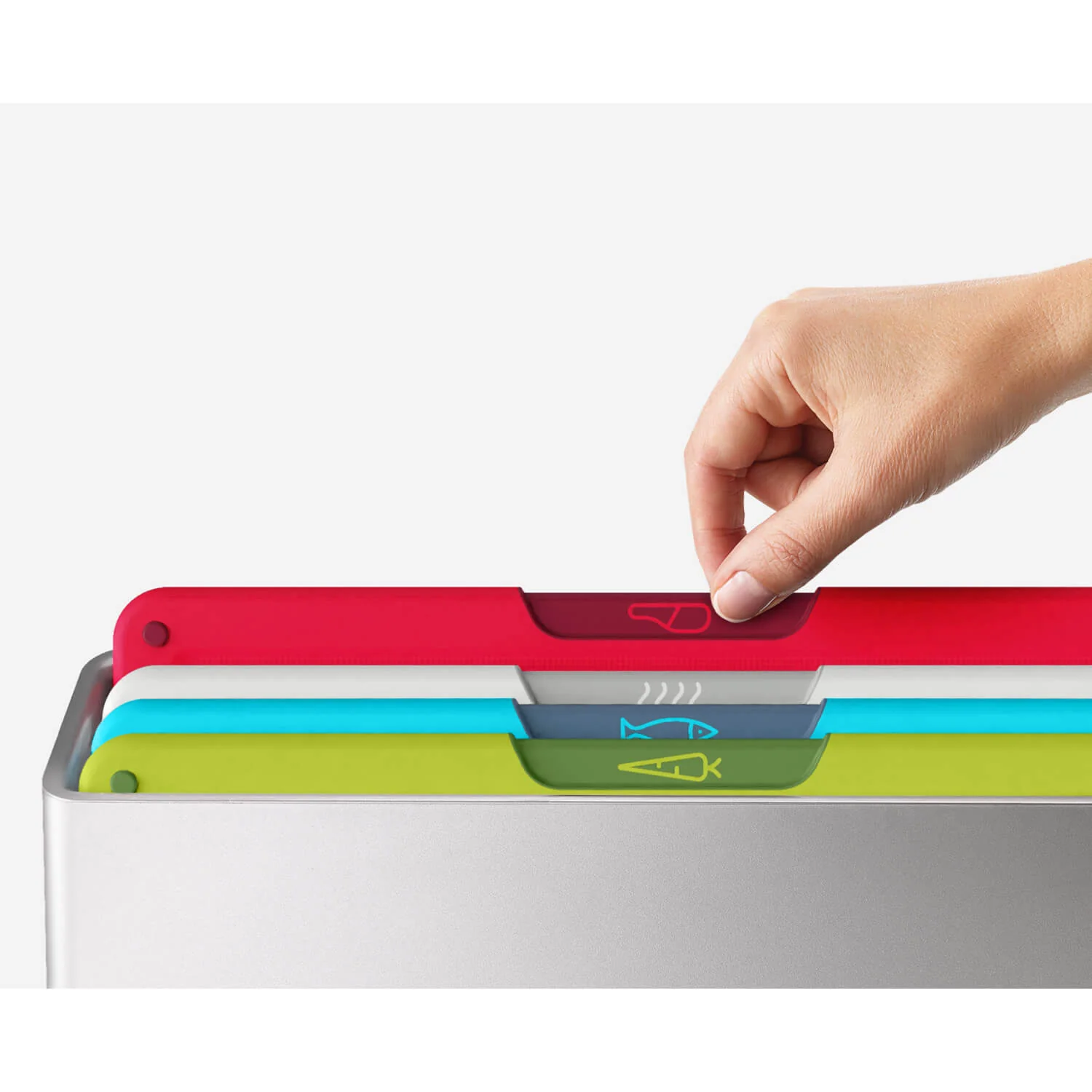 Joseph Joseph Folio Icon 4-Piece Chopping Board Set - Regular - Image 6