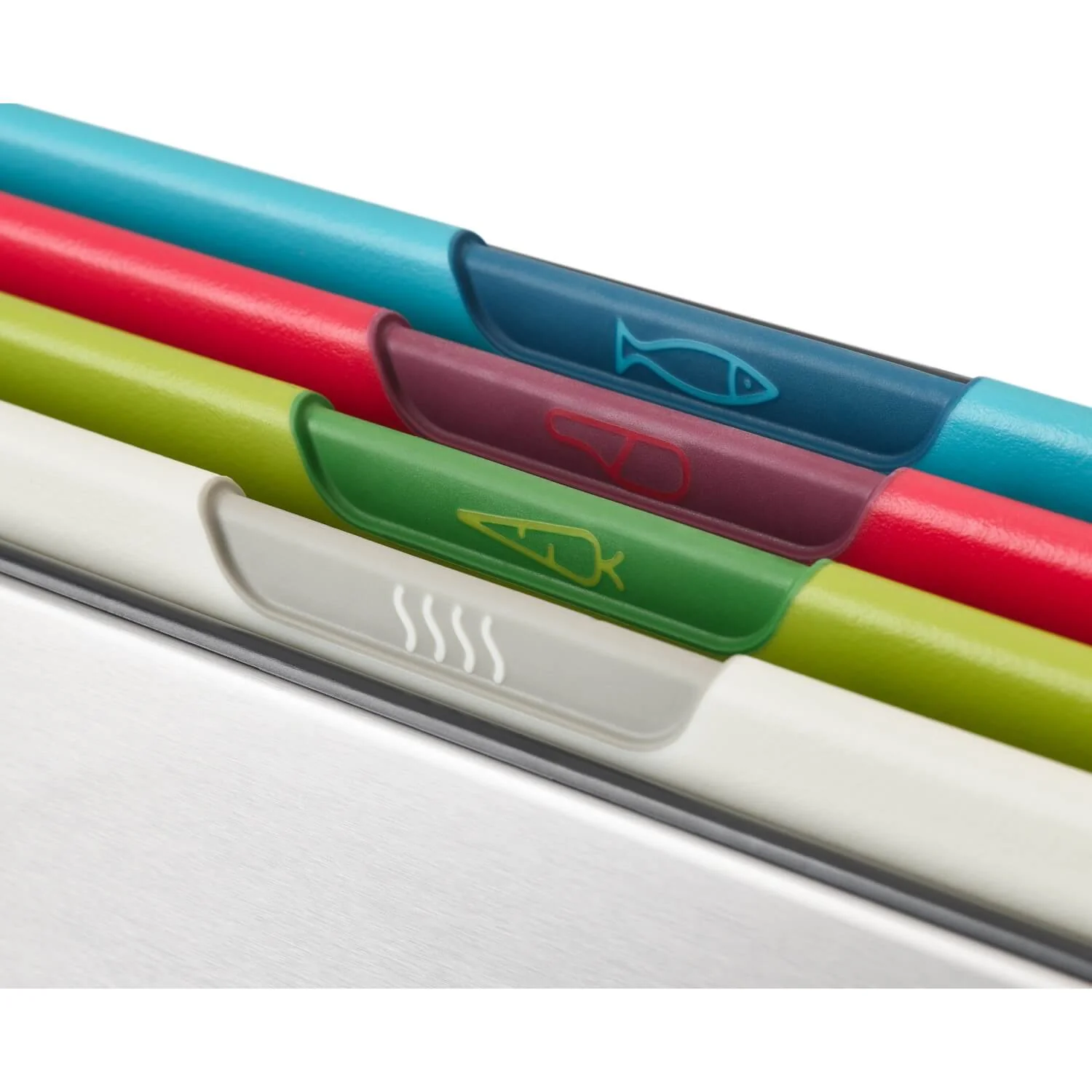 Joseph Joseph Folio Icon Steel 4-Piece Chopping Board Set - Image 2