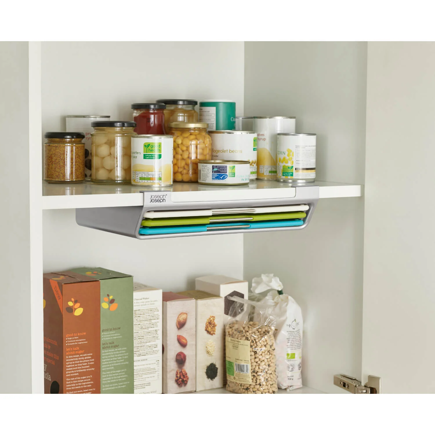 Joseph Joseph Editions Folio Slim 3-Piece Hanging Chopping Board Set - Multi Coloured - Image 14