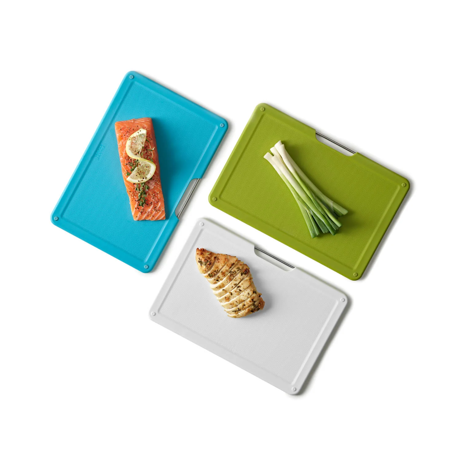Joseph Joseph Editions Folio Slim 3-Piece Hanging Chopping Board Set - Multi Coloured - Image 9