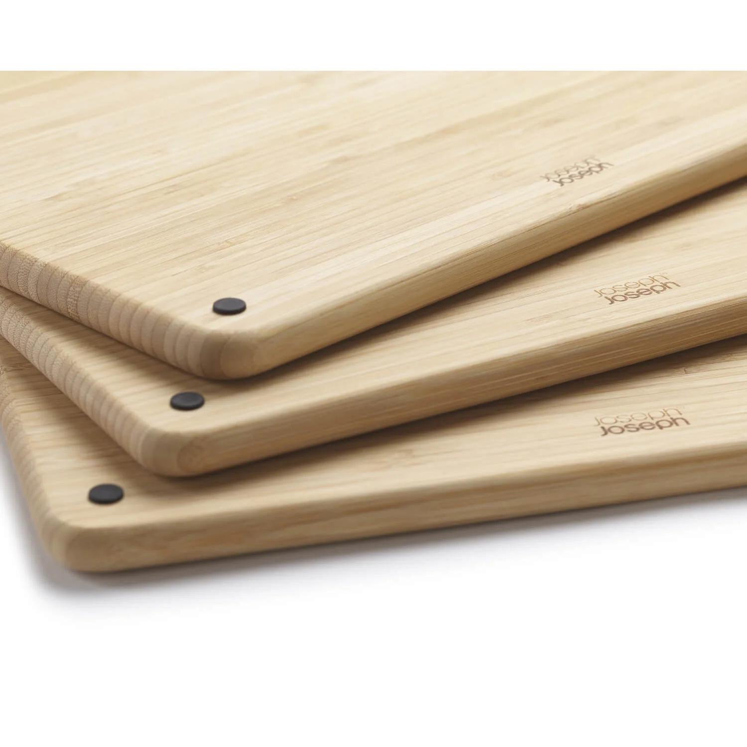 Joseph Joseph Folio Steel Bamboo 3-Piece Chopping Board Set - Image 2