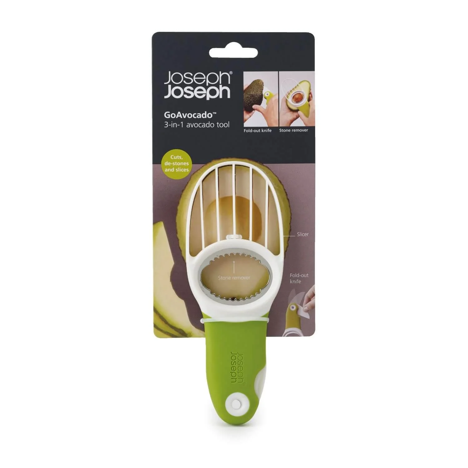 Joseph Joseph GoAvocado 3-in-1 Avocado Tool - Green - Image 5