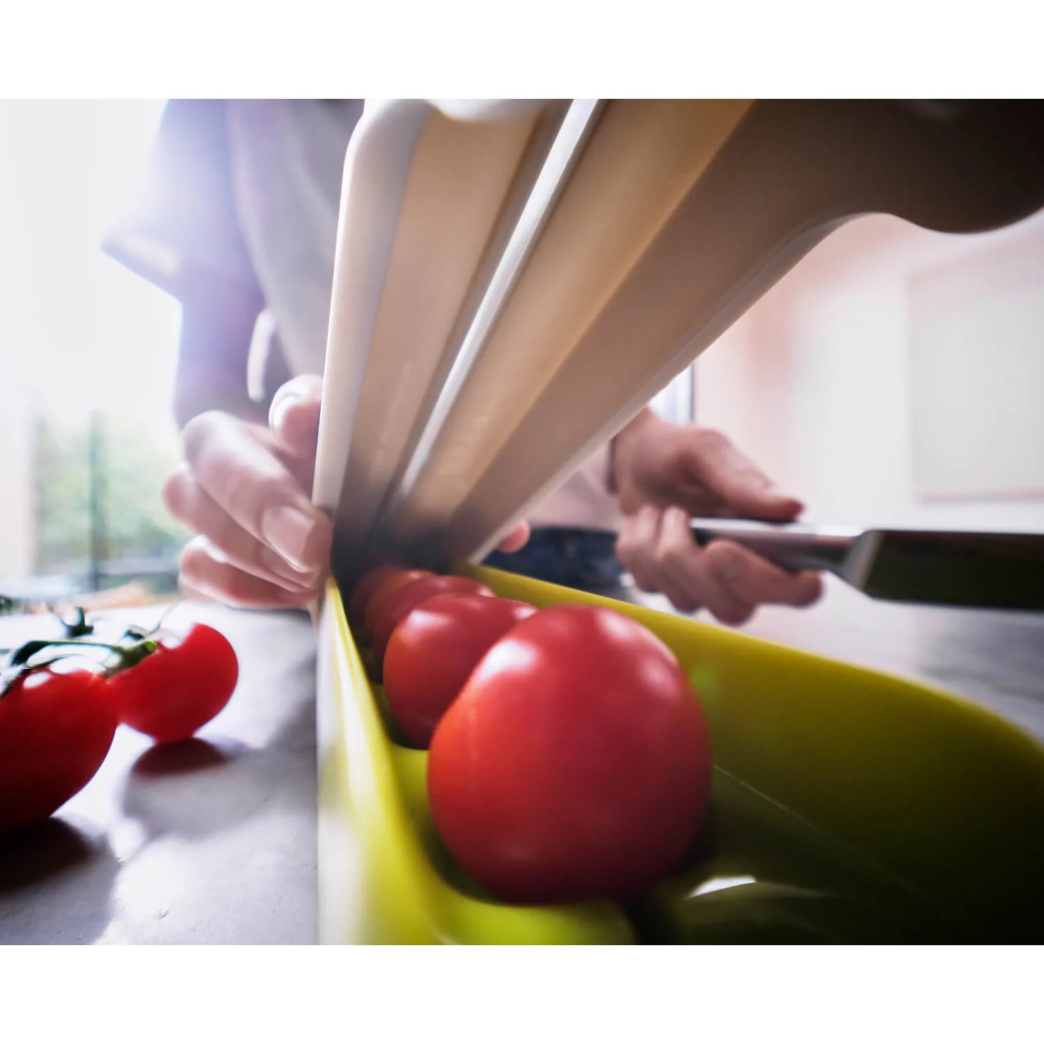 Joseph Joseph Halve-It™ Food Slicing Tool - Green - Image 8