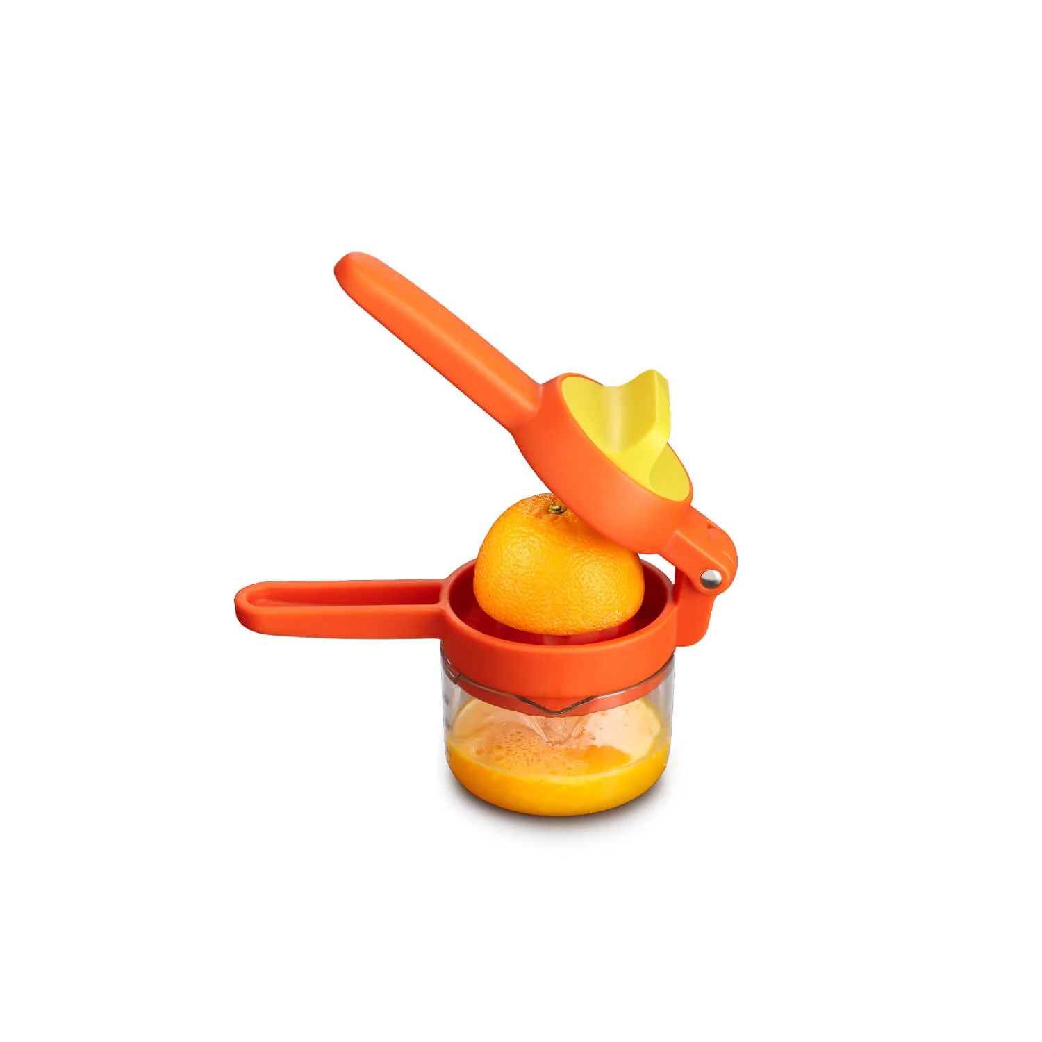 Joseph Joseph JuiceMax™ Dual-Action Citrus Press with Measuring Cup - Orange - Image 2