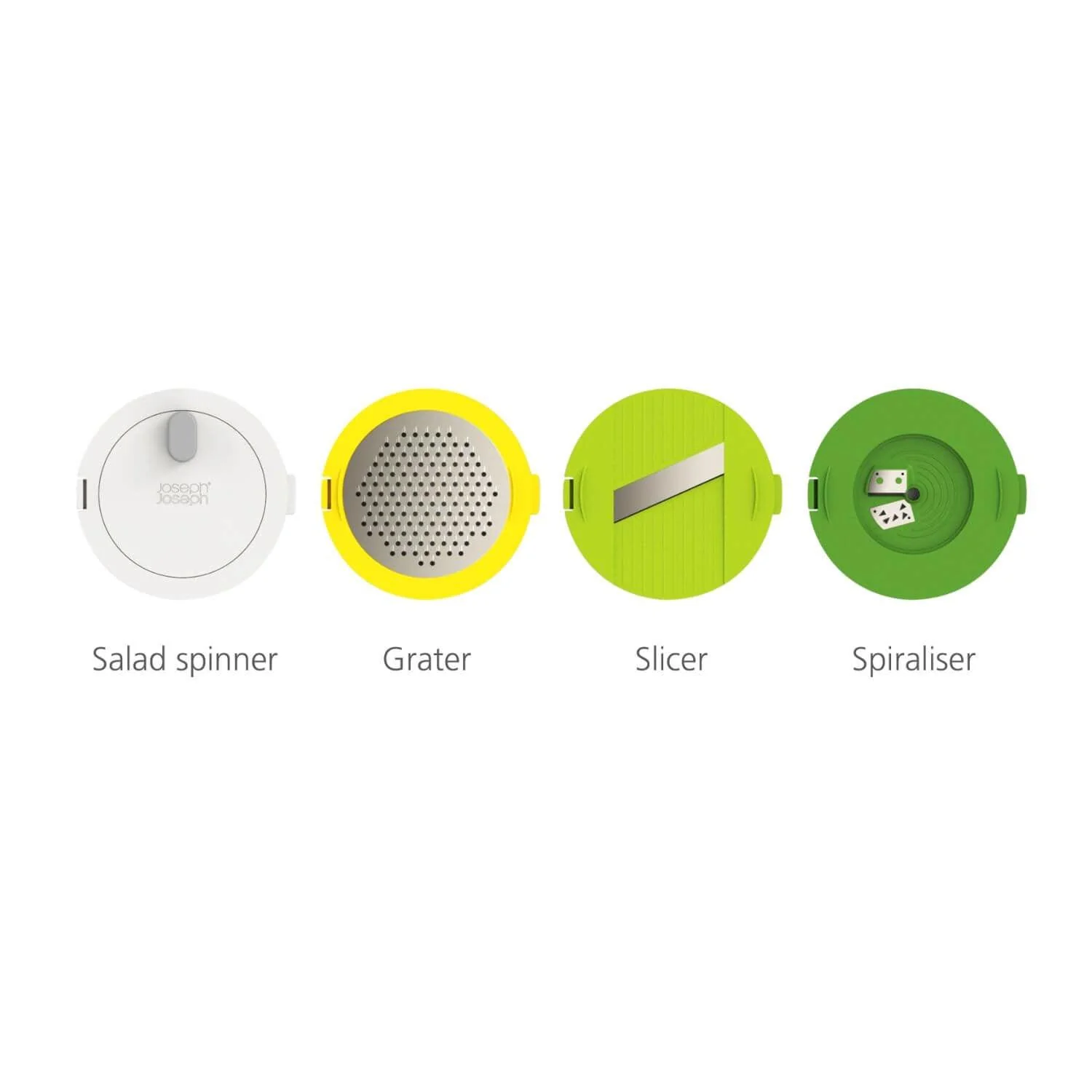 Joseph Joseph Multi Prep 4 Piece Salad Set - Green - Image 8