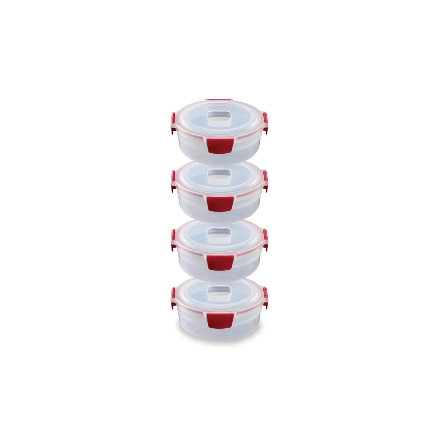 Joseph Joseph Nest™ Lock 4-Piece 1 Litre Round Food Container Set