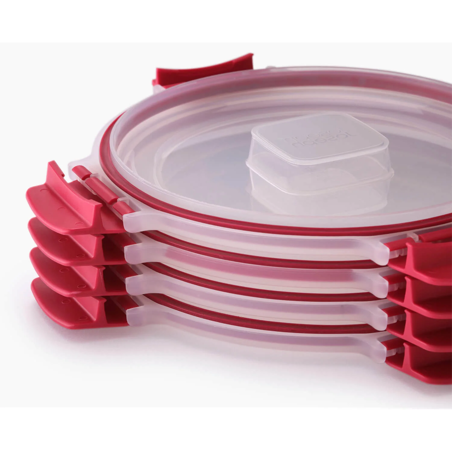 Joseph Joseph Nest™ Lock 4-Piece 1 Litre Round Food Container Set - Image 5