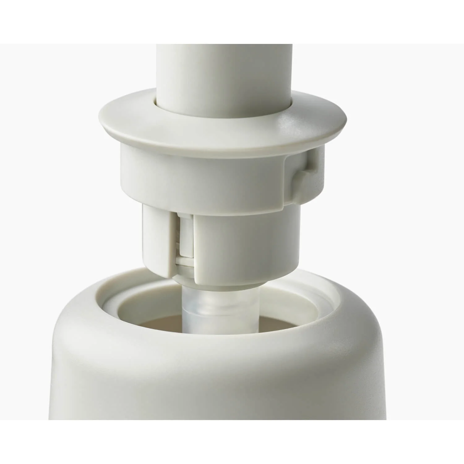 Joseph Joseph Presto Hygienic Soap Dispenser - Light Stone - Image 4
