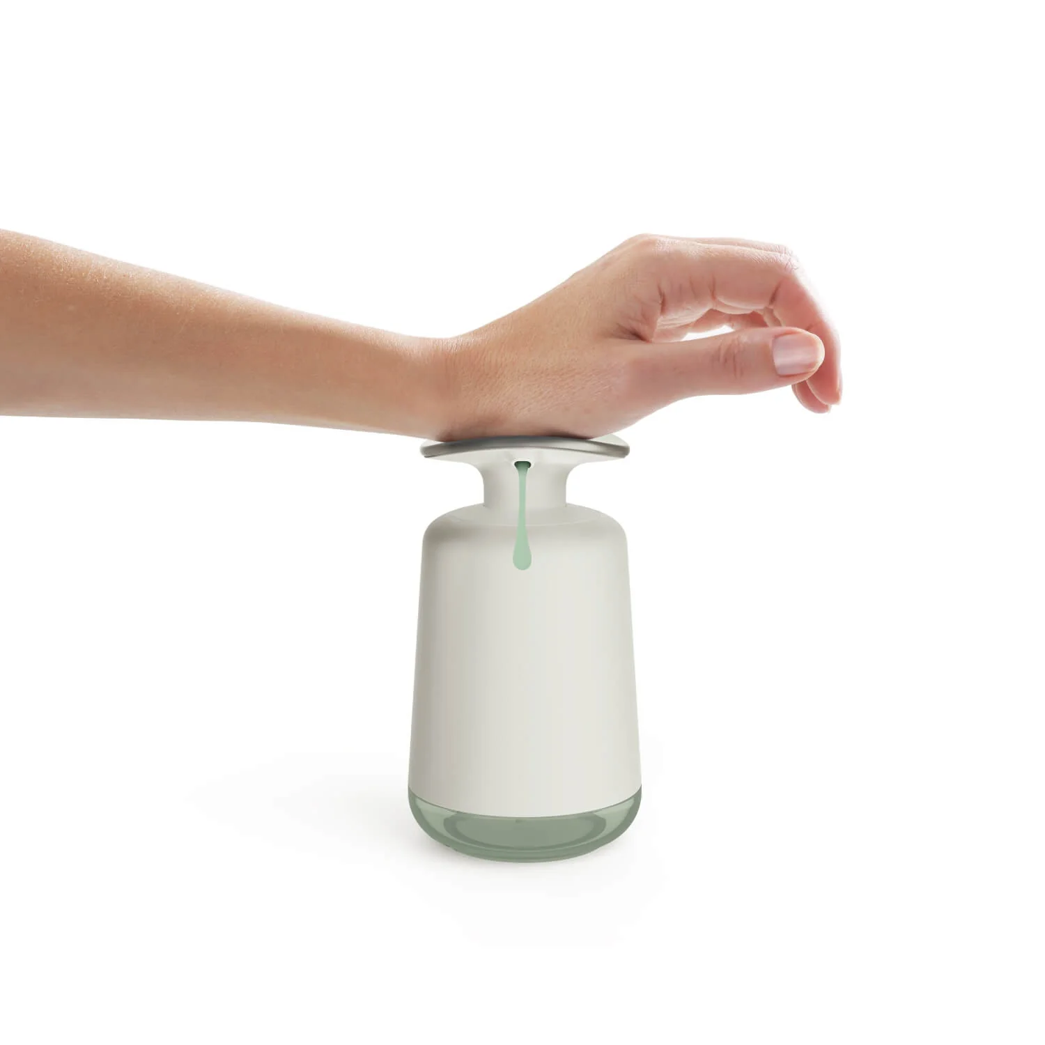 Joseph Joseph Presto Hygienic Soap Dispenser - Light Stone - Image 6