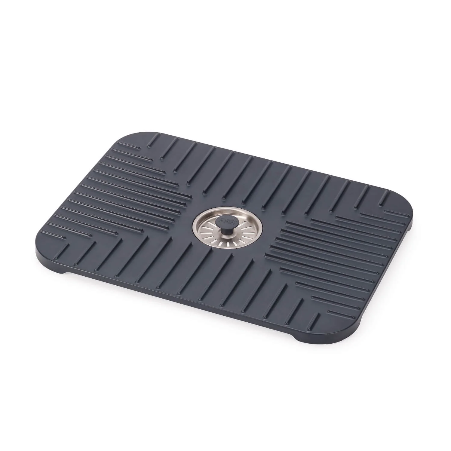 Joseph Joseph SinkShield™ Grey Sink Protector With Plug - Large