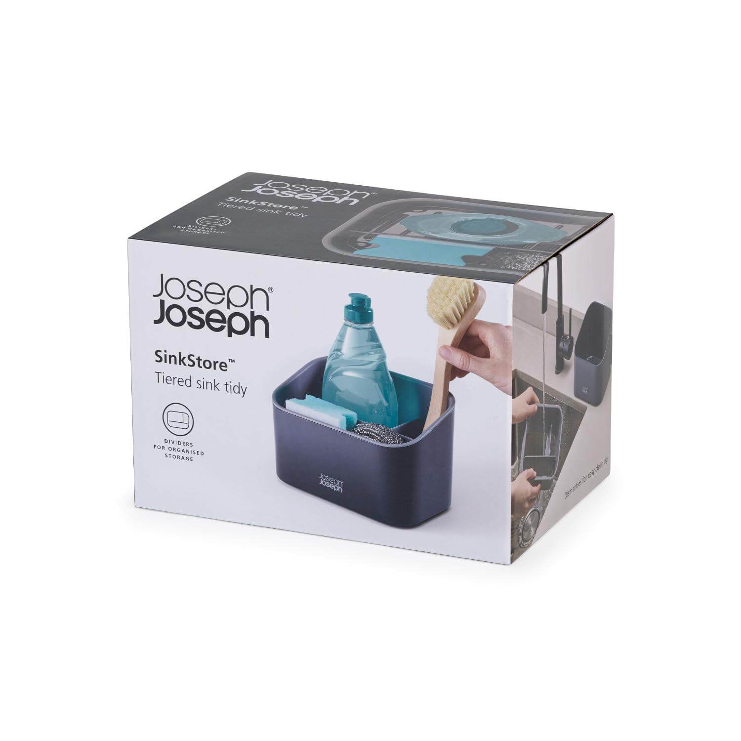 Joseph Joseph SinkStore Tiered Sink Tidy - Grey - Image 4