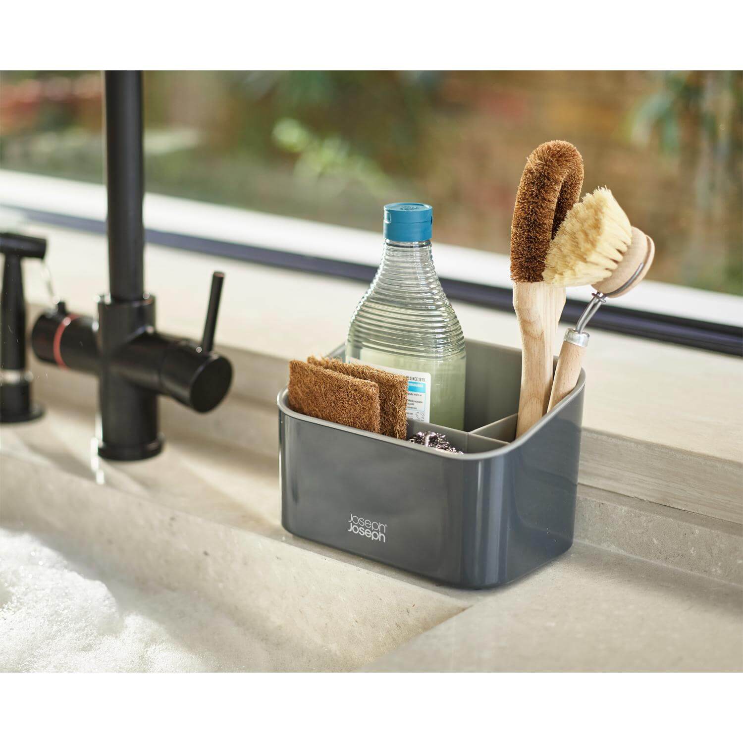 Joseph Joseph SinkStore Tiered Sink Tidy - Grey - Image 7