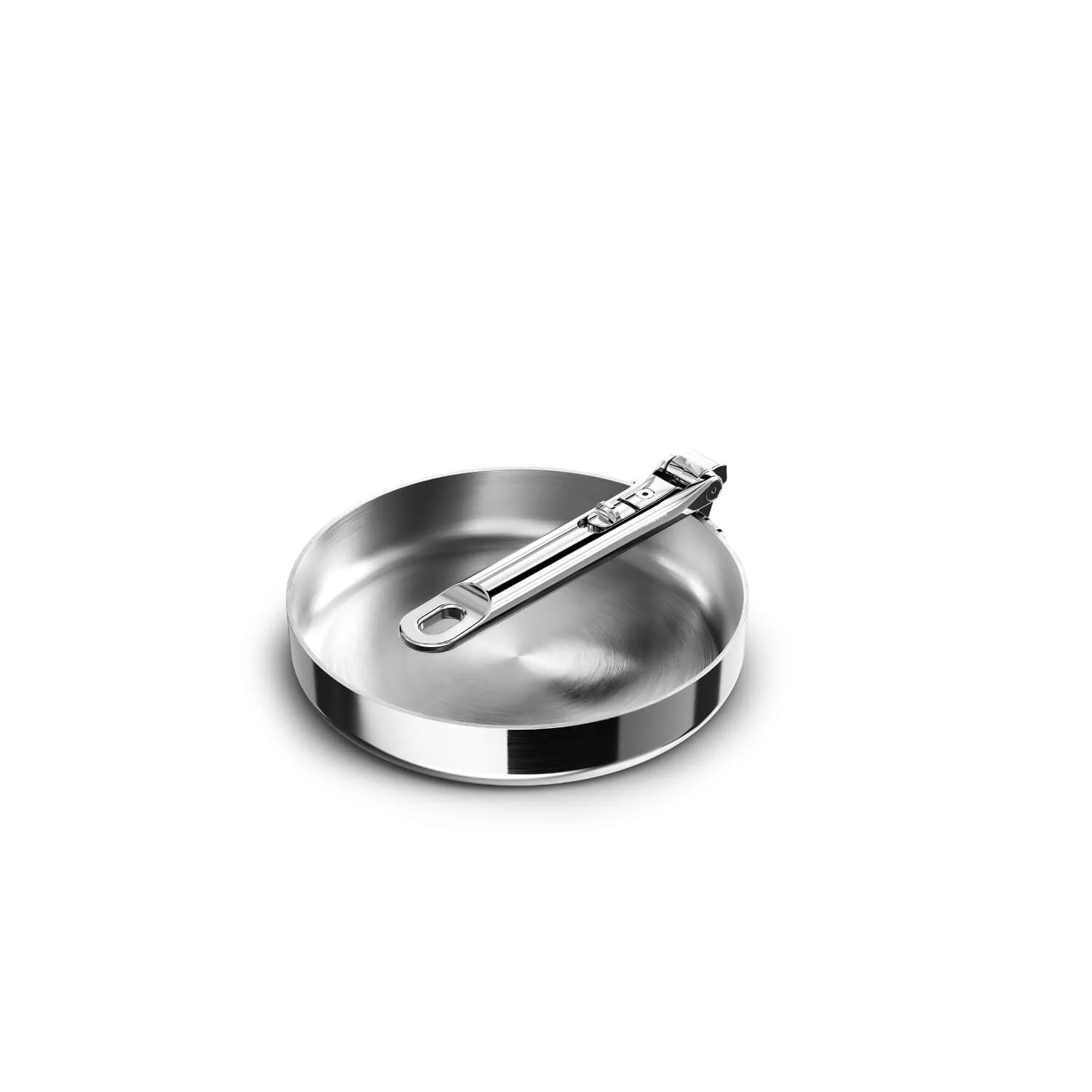 Joseph Joseph Space 20cm Folding Handle Frying Pan - Stainless Steel - Image 2