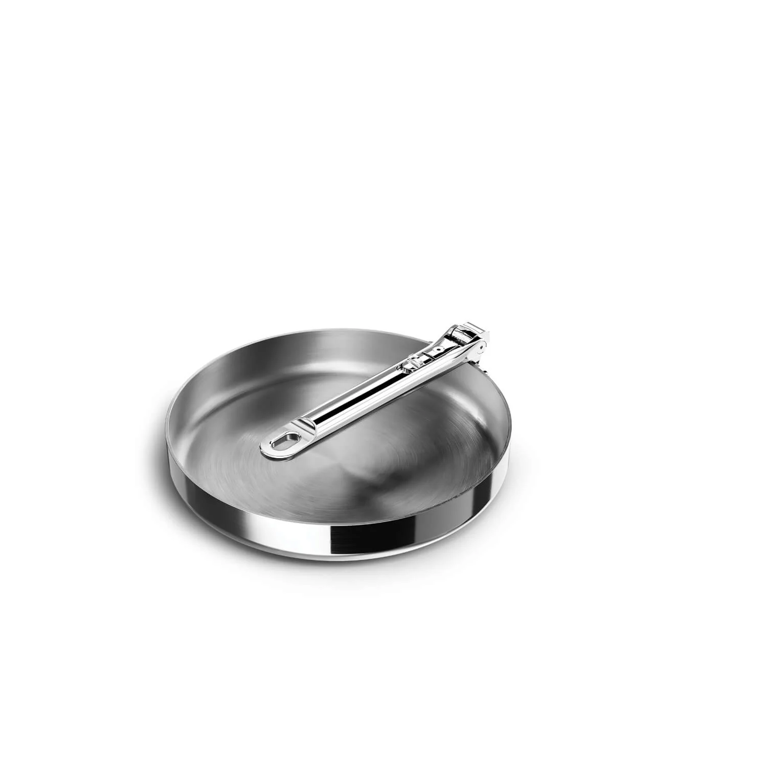 Joseph Joseph Space 24cm Folding Handle Frying Pan - Stainless Steel - Image 2