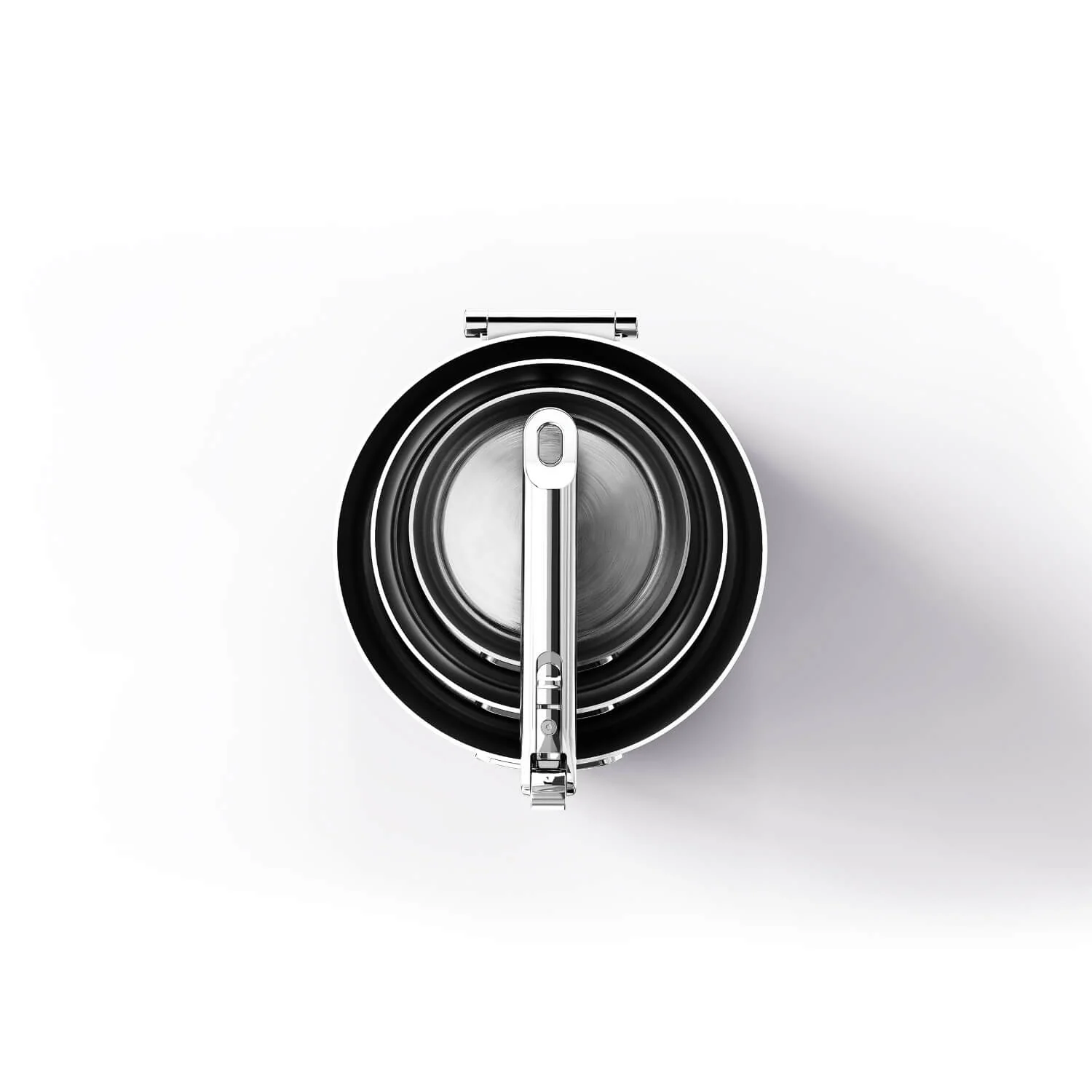 Joseph Joseph Space 3-Piece Folding Handle Saucepan Set - Stainless Steel - Image 4
