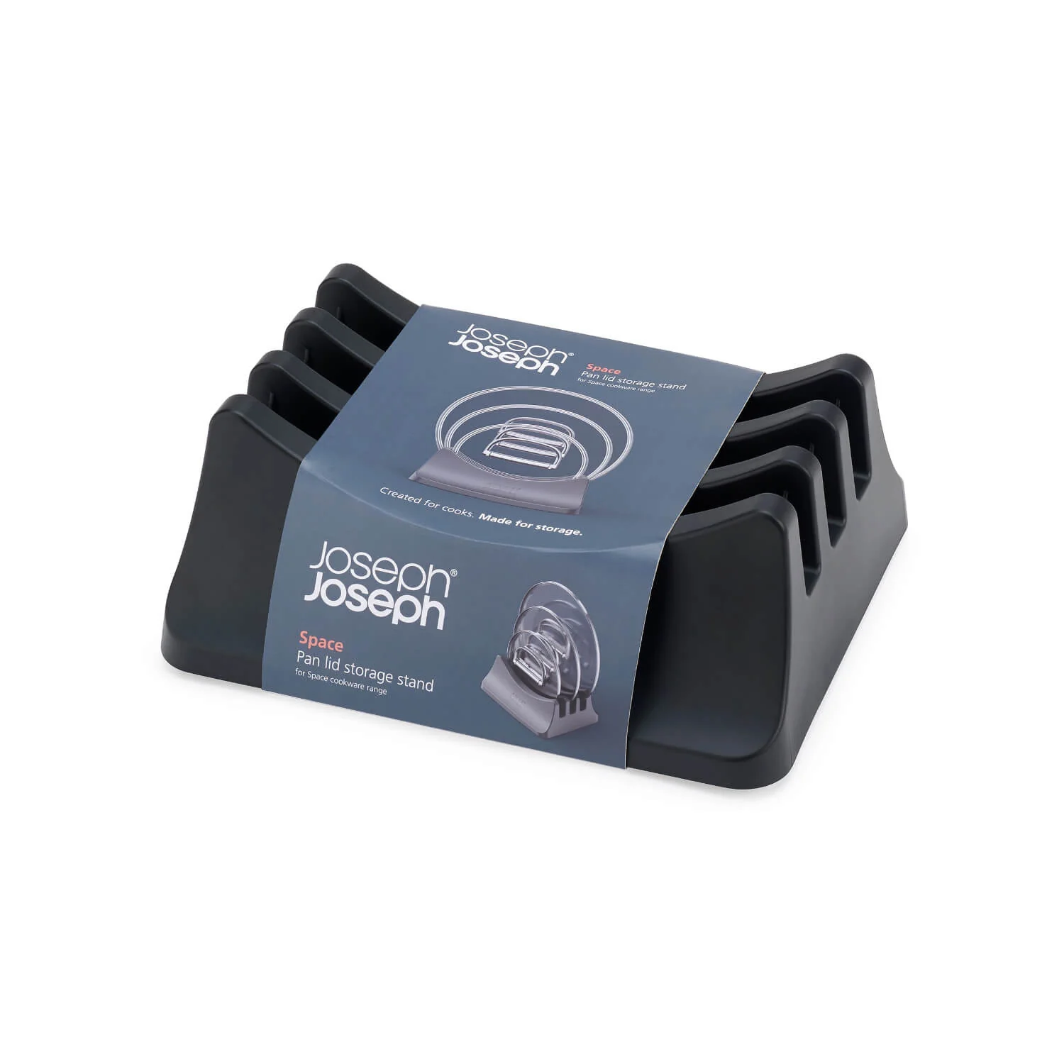 Joseph Joseph Space 3-Piece Lid Storage Stand - Image 5