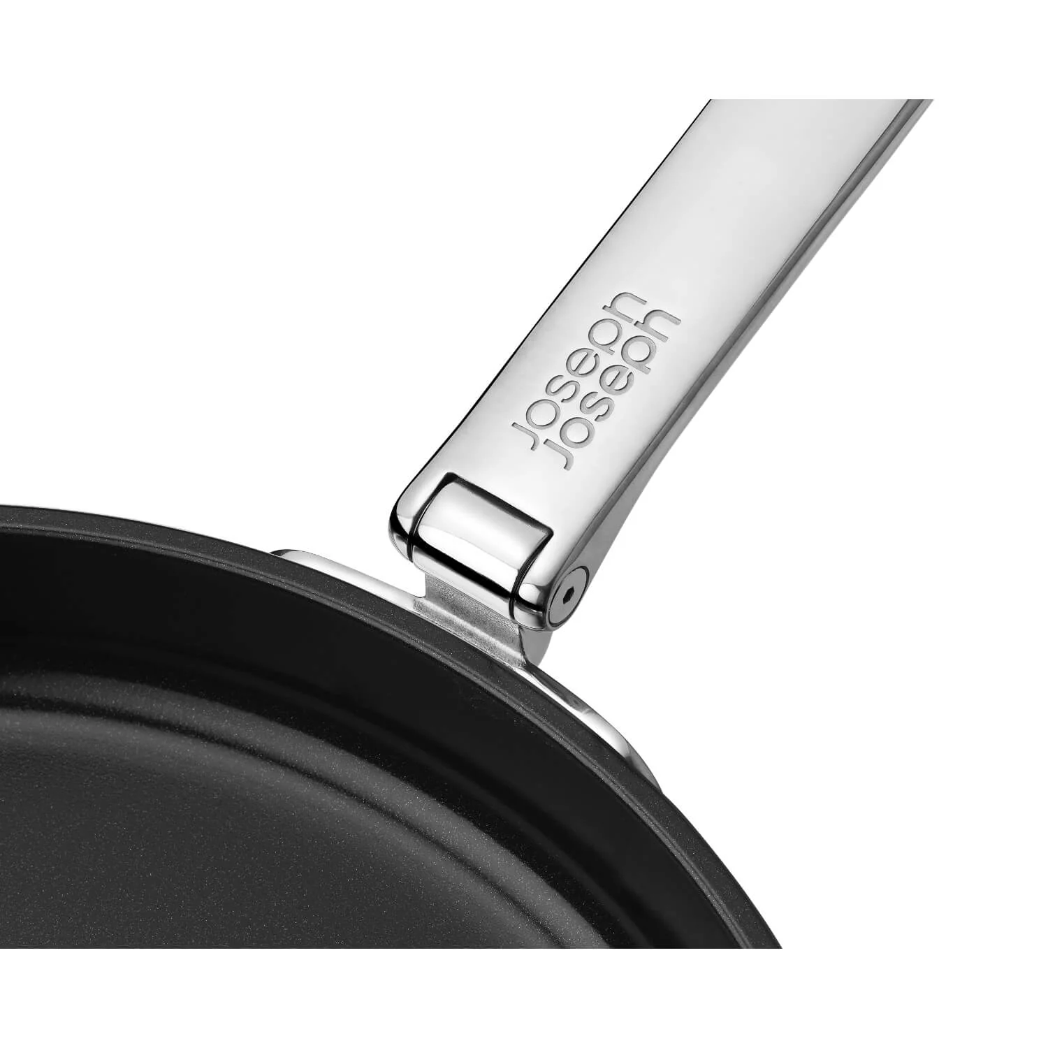 Joseph Joseph Space Non-Stick 24cm Folding Handle Frying Pan - Stainless Steel - Image 5