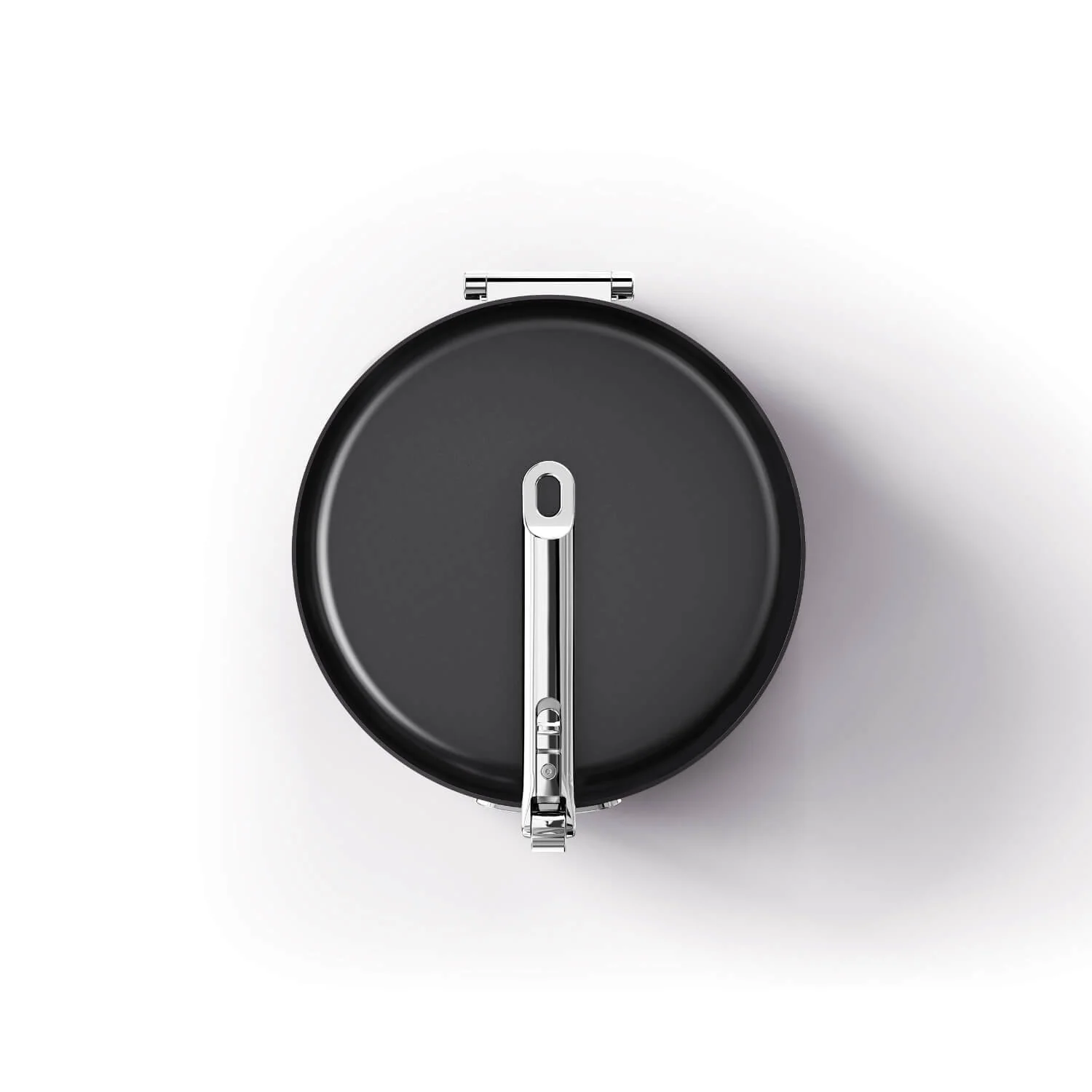 Joseph Joseph Space Non-Stick 28cm Folding Handle Frying Pan - Stainless Steel - Image 3