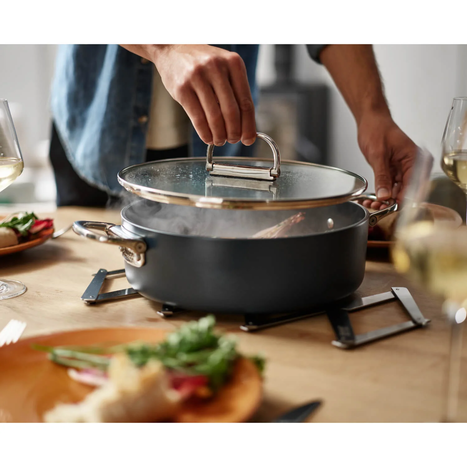 Joseph Joseph Space Stainless Steel Expanding Trivet - Image 4