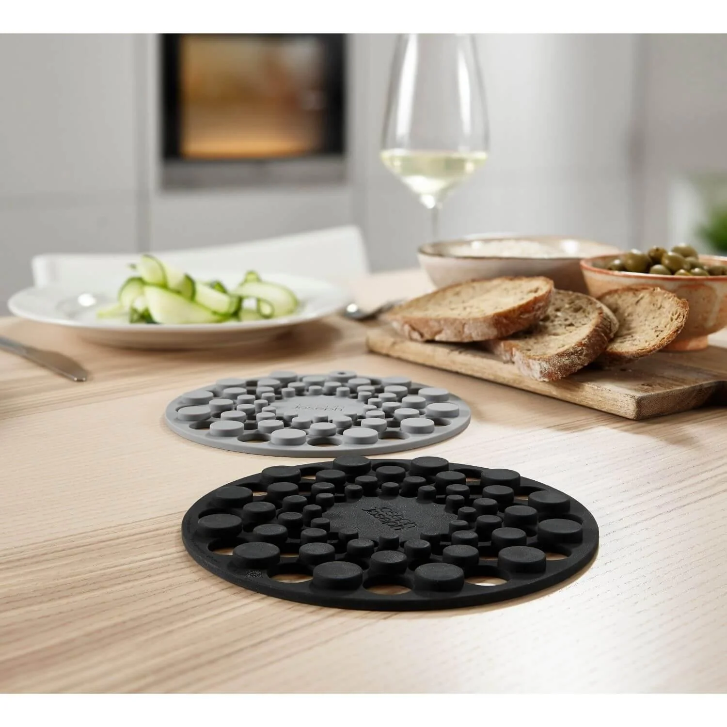 Joseph Joseph Spot-On Silicone Trivets - Set of 2 - Image 6