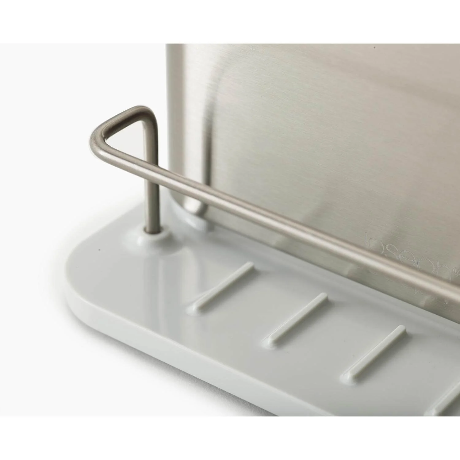 Joseph Joseph Surface Stainless Steel Sink Tidy - Light Stone - Image 2