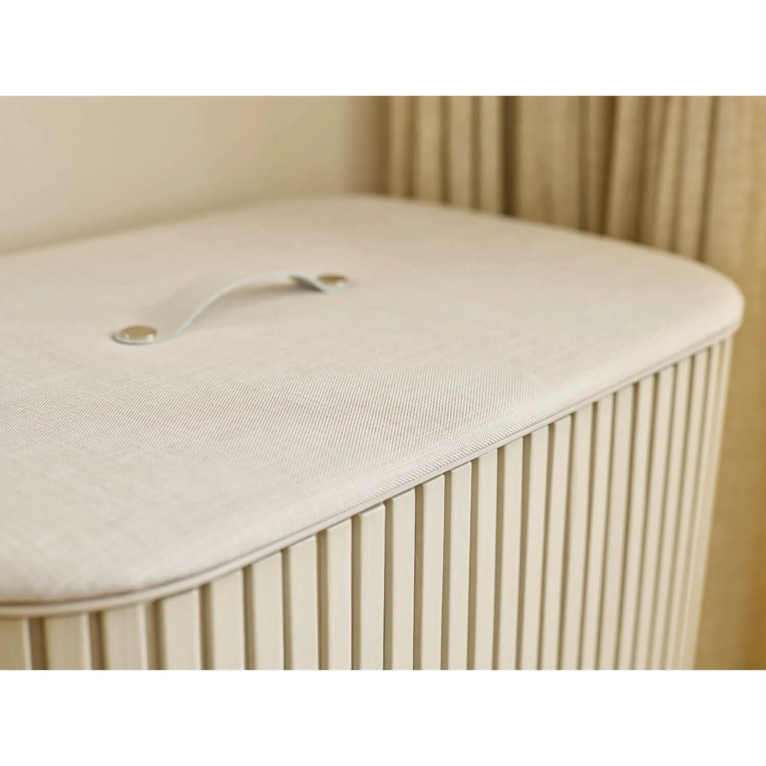 Joseph Joseph Tota Luxe 90 Litre Laundry Separation Bamboo Basket - Ecru - Image 9