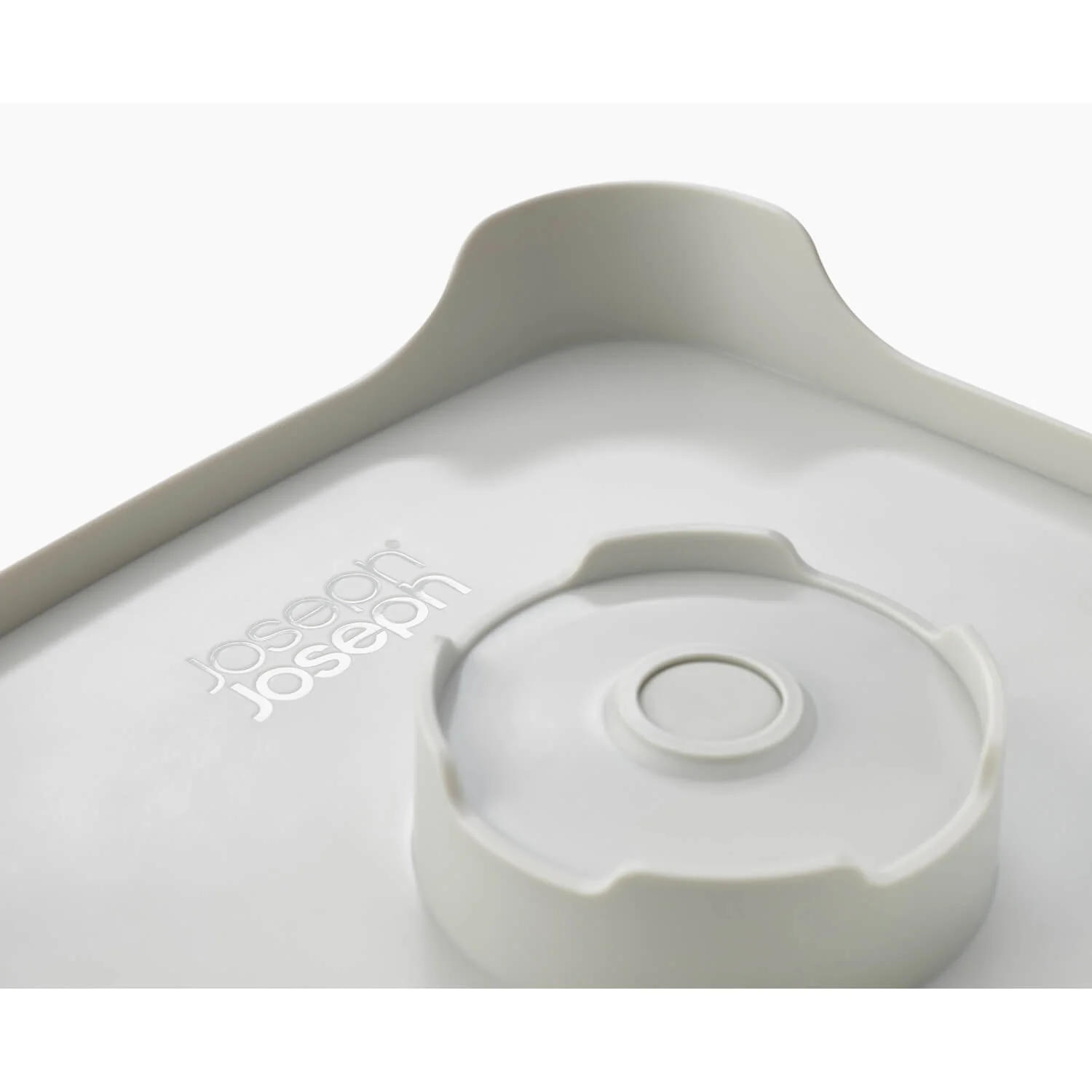 Joseph Joseph Wash & Drain Washing Up Bowl - Stone & Sage - Image 3