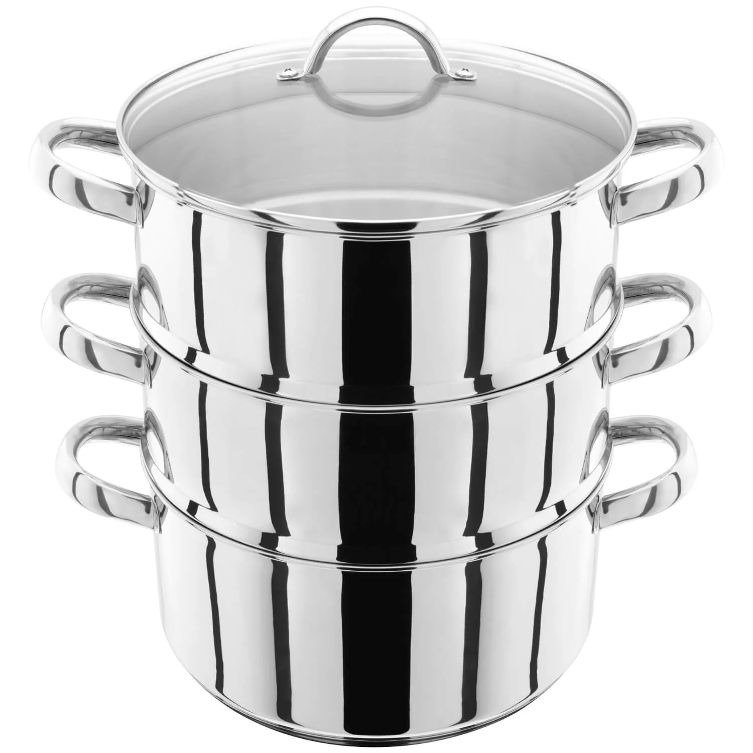 Judge 24cm Stainless Steel 3 Tier Steamer