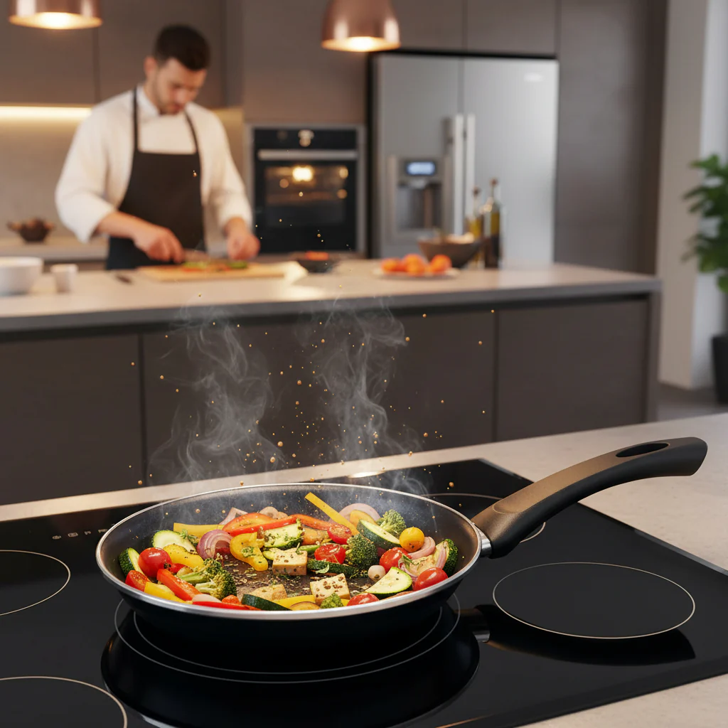 Judge Induction Non-Stick Frying Pan - 26cm - Image 2