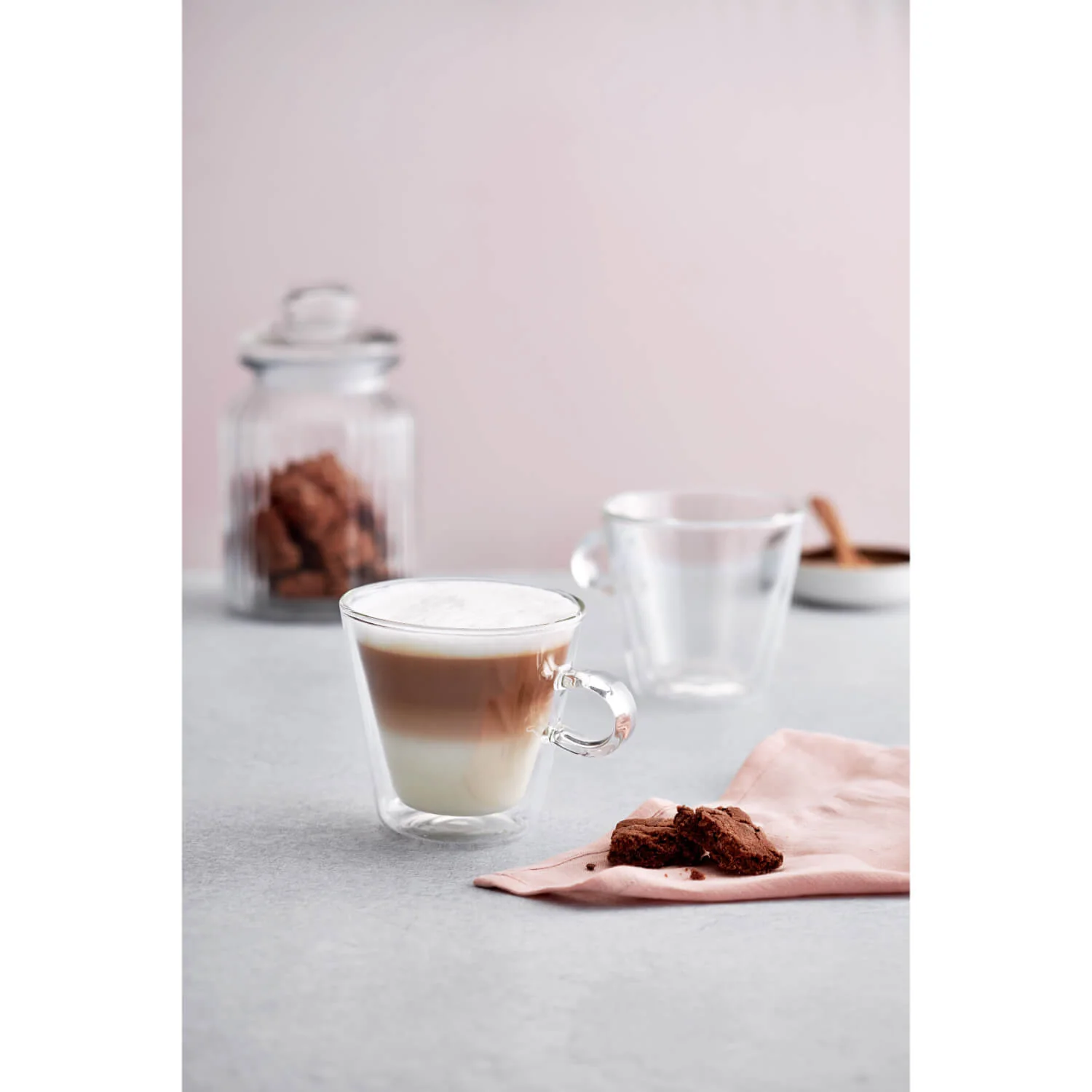 Judge Duo Double Walled 2-Piece Flare Latte Glass Set - 325ml - Image 4