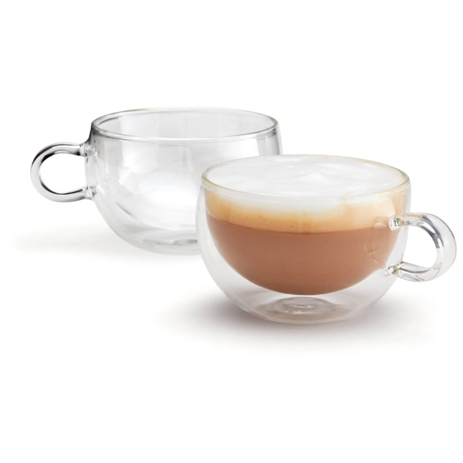 Judge Duo Double Walled 2-Piece Form Latte Glass Set - 325ml - Image 2