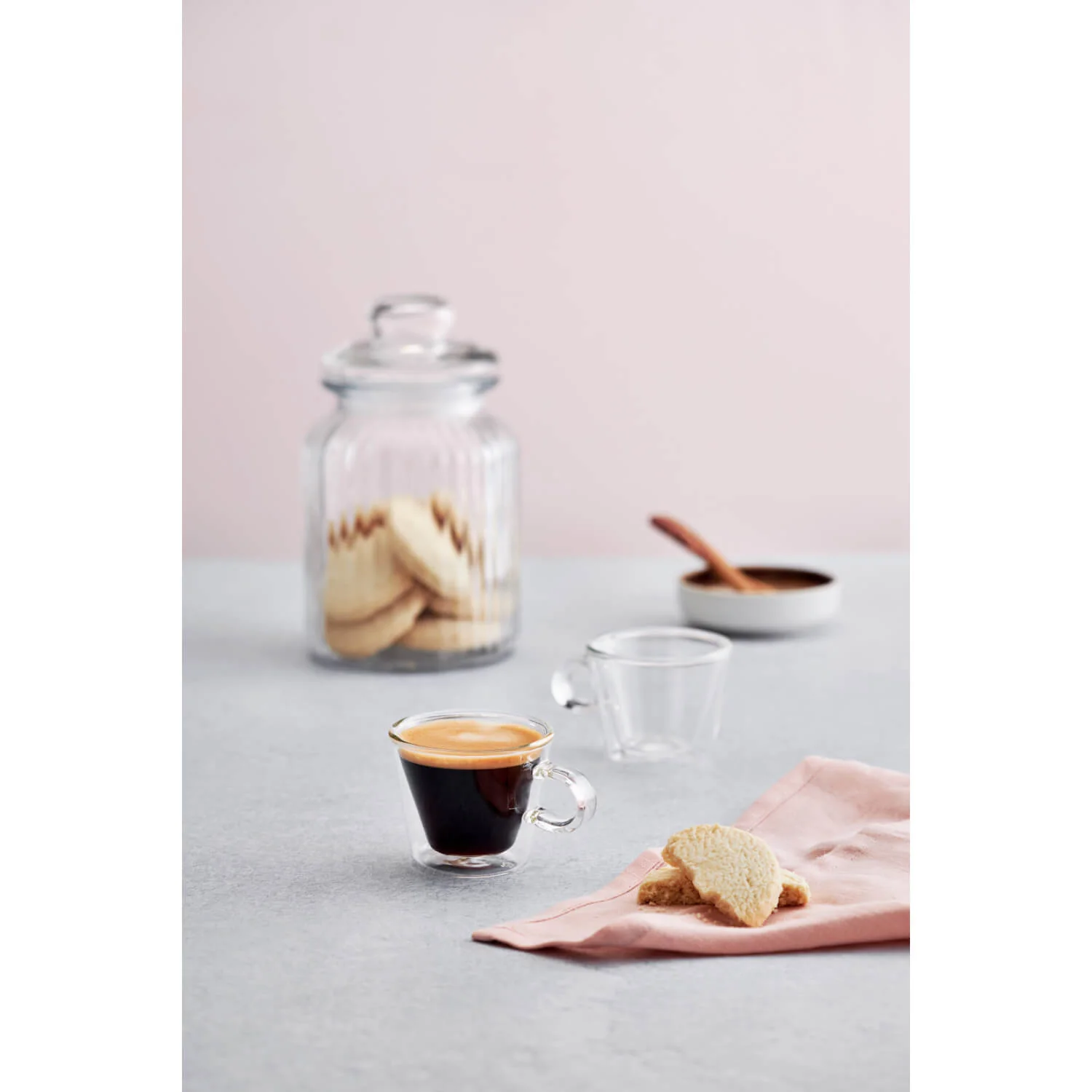 Judge Duo Double Walled 2-Piece Flare Espresso Glass Set - 75ml - Image 4