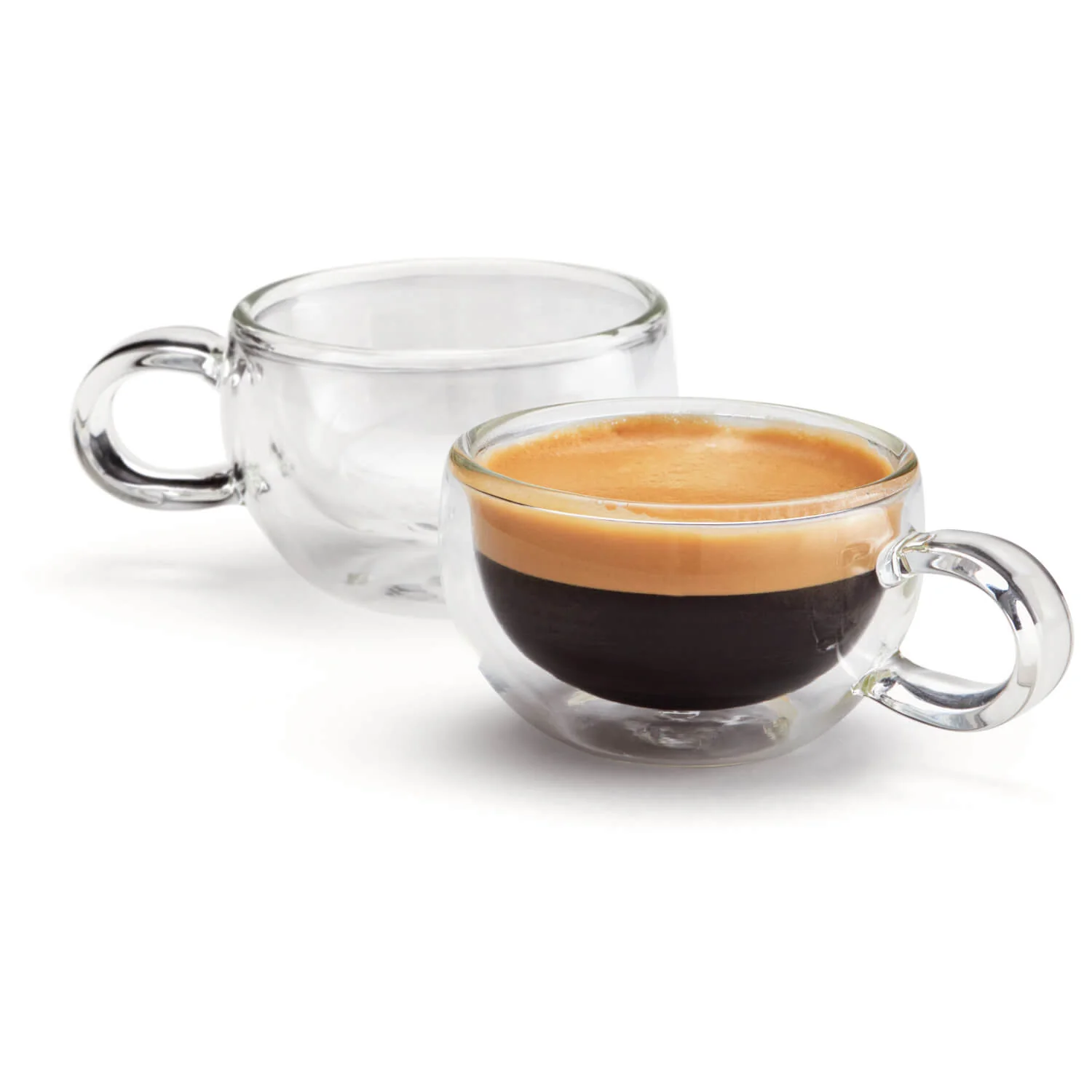 Judge Duo Double Walled 2-Piece Form Espresso Glass Set - 75ml - Image 3