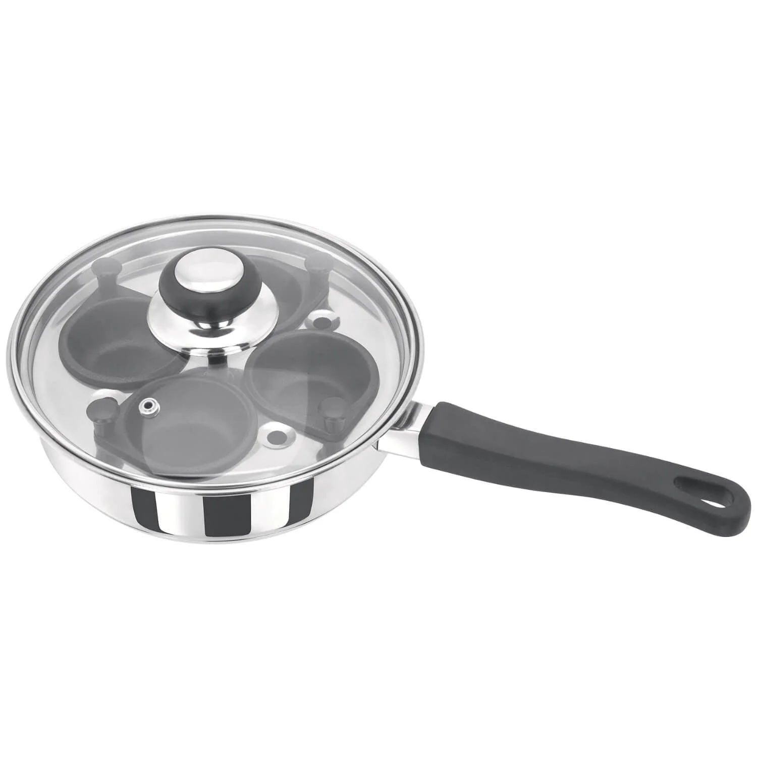 Judge Essentials Stainless Steel Egg Poacher - 4 Hole