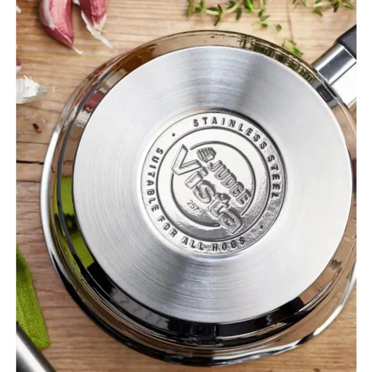 Judge Vista 5-Piece Stainless Steel Draining Saucepan Set - Image 3