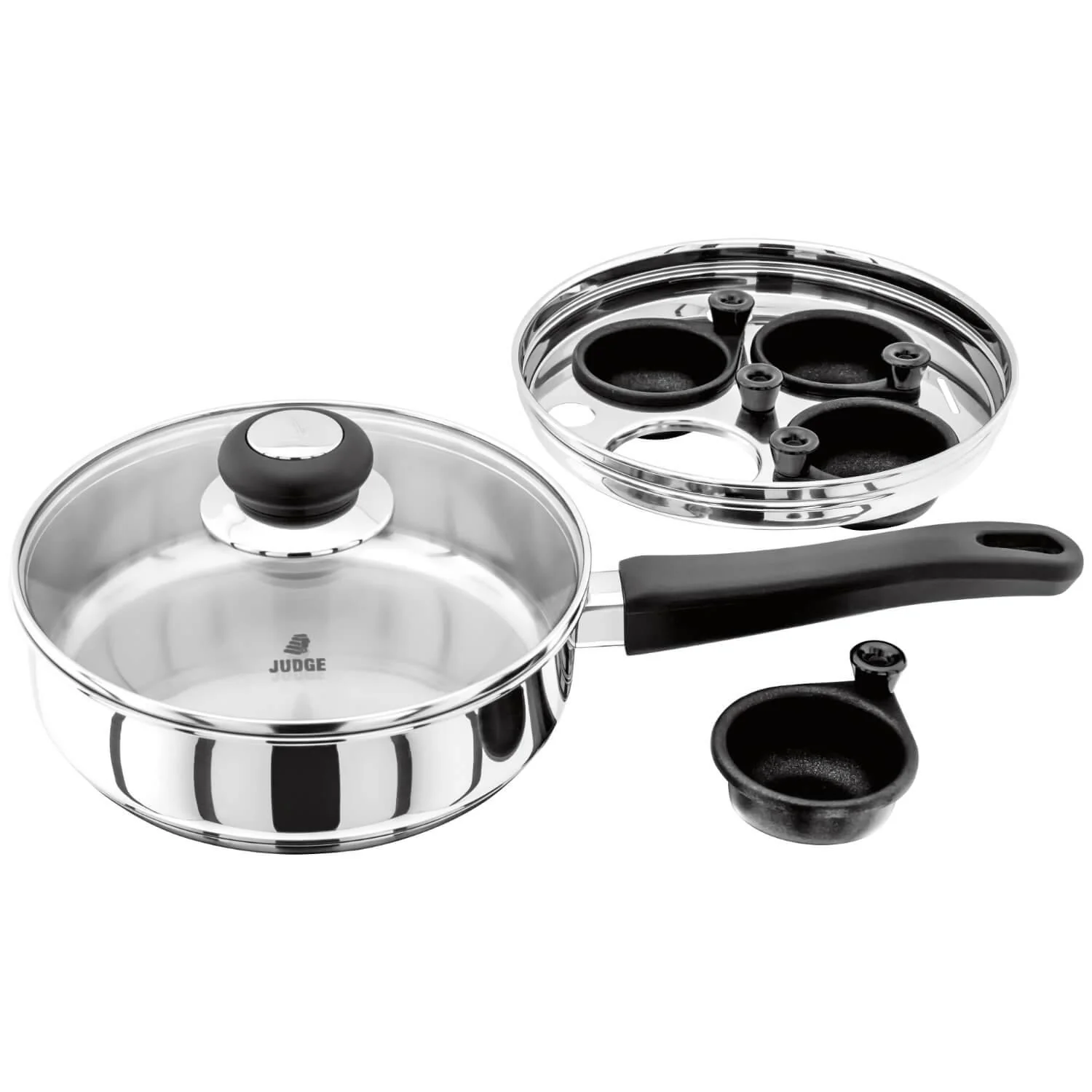 Judge Vista Non-Stick Egg Poacher - 4 Hole