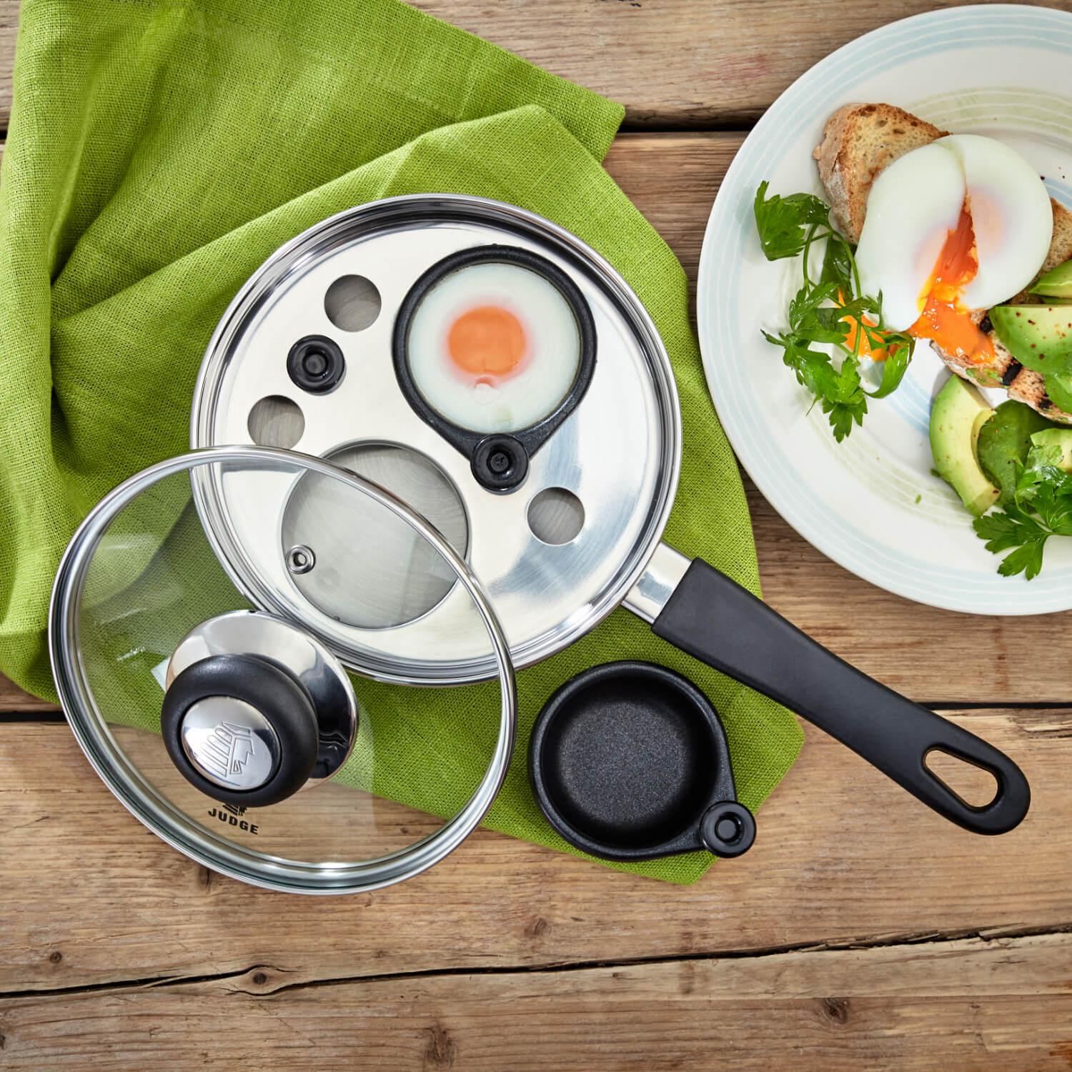Judge Vista Non-Stick Egg Poacher - 4 Hole - Image 3