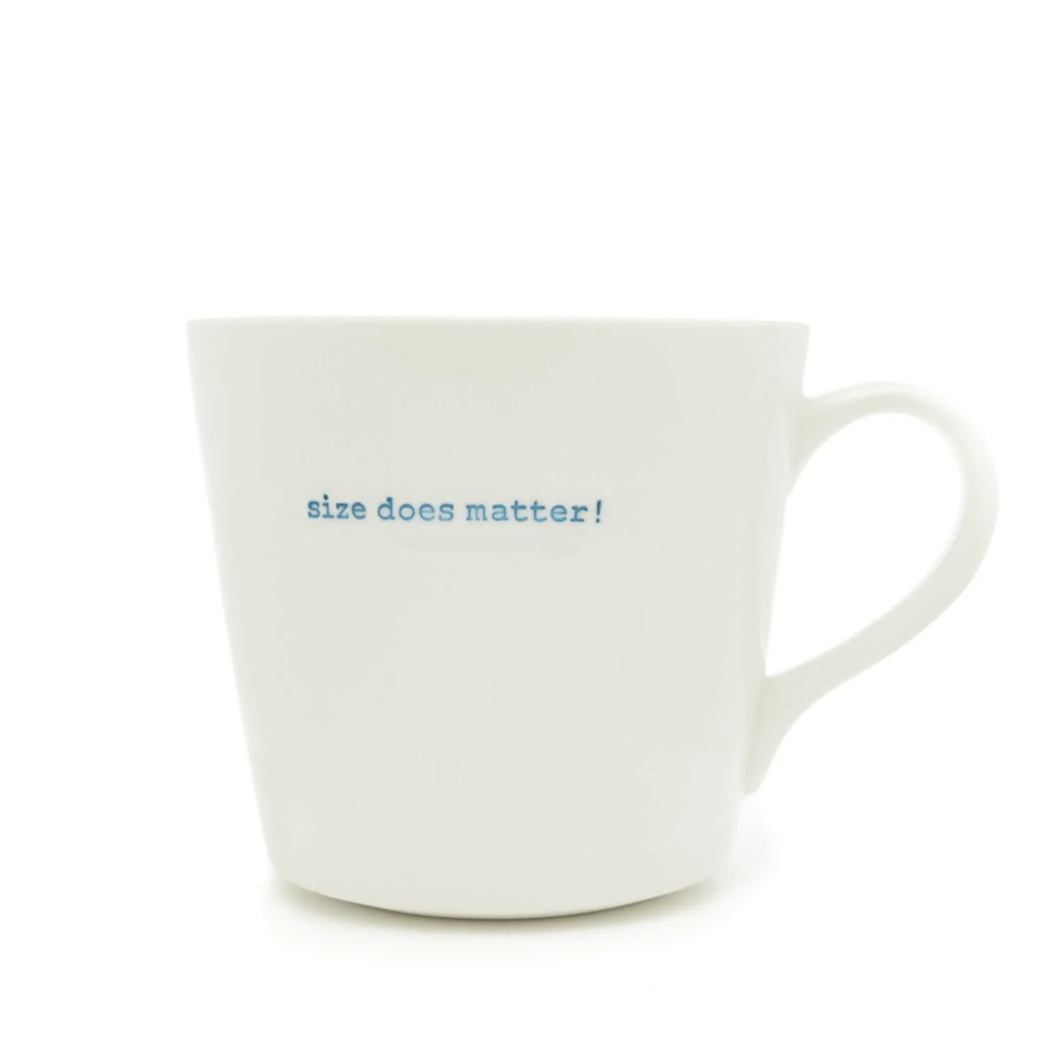 Keith Brymer Jones Large 500ml Bucket Mug - Size Does Matter!