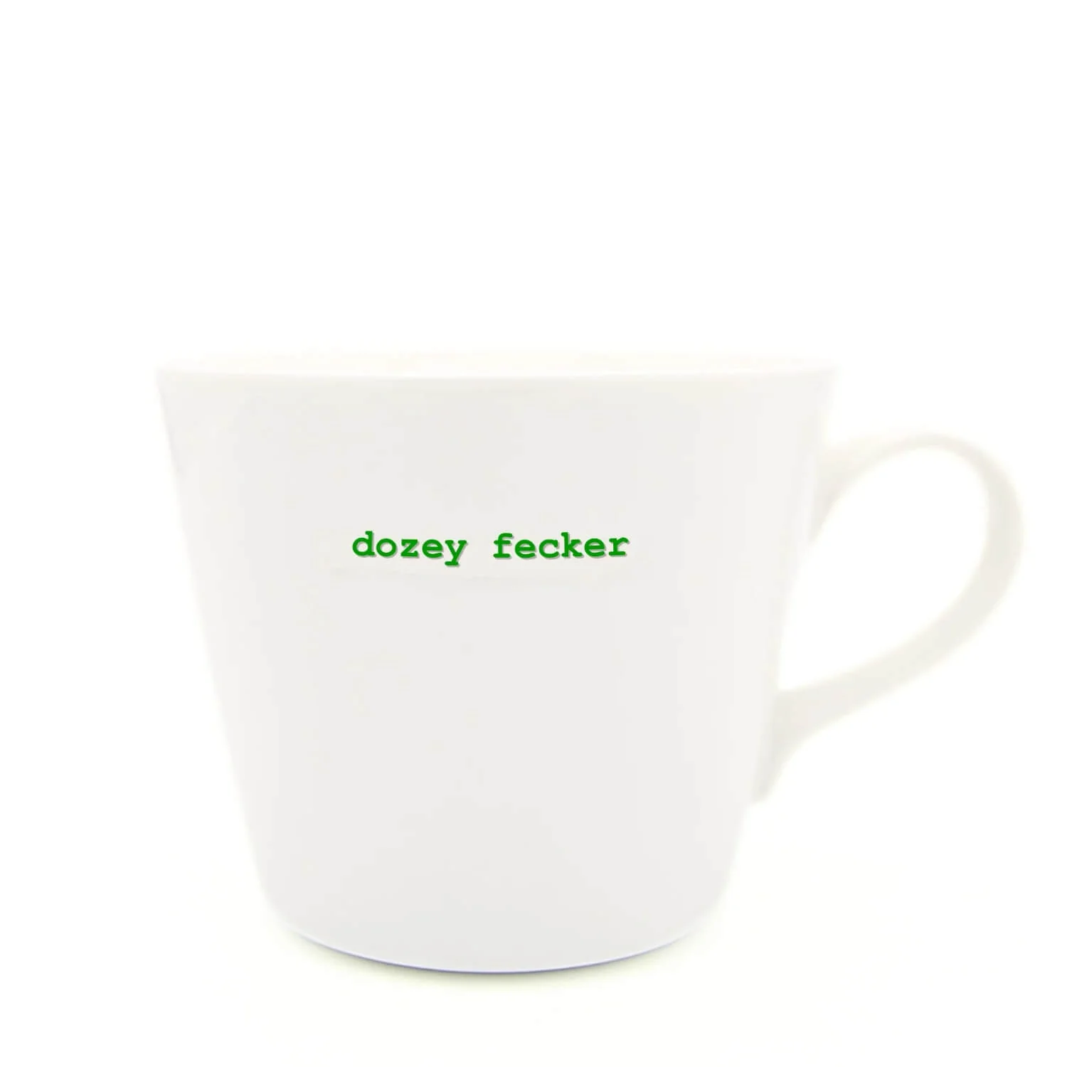 Keith Brymer Jones Word Range Bucket Mug - Dozey Fecker