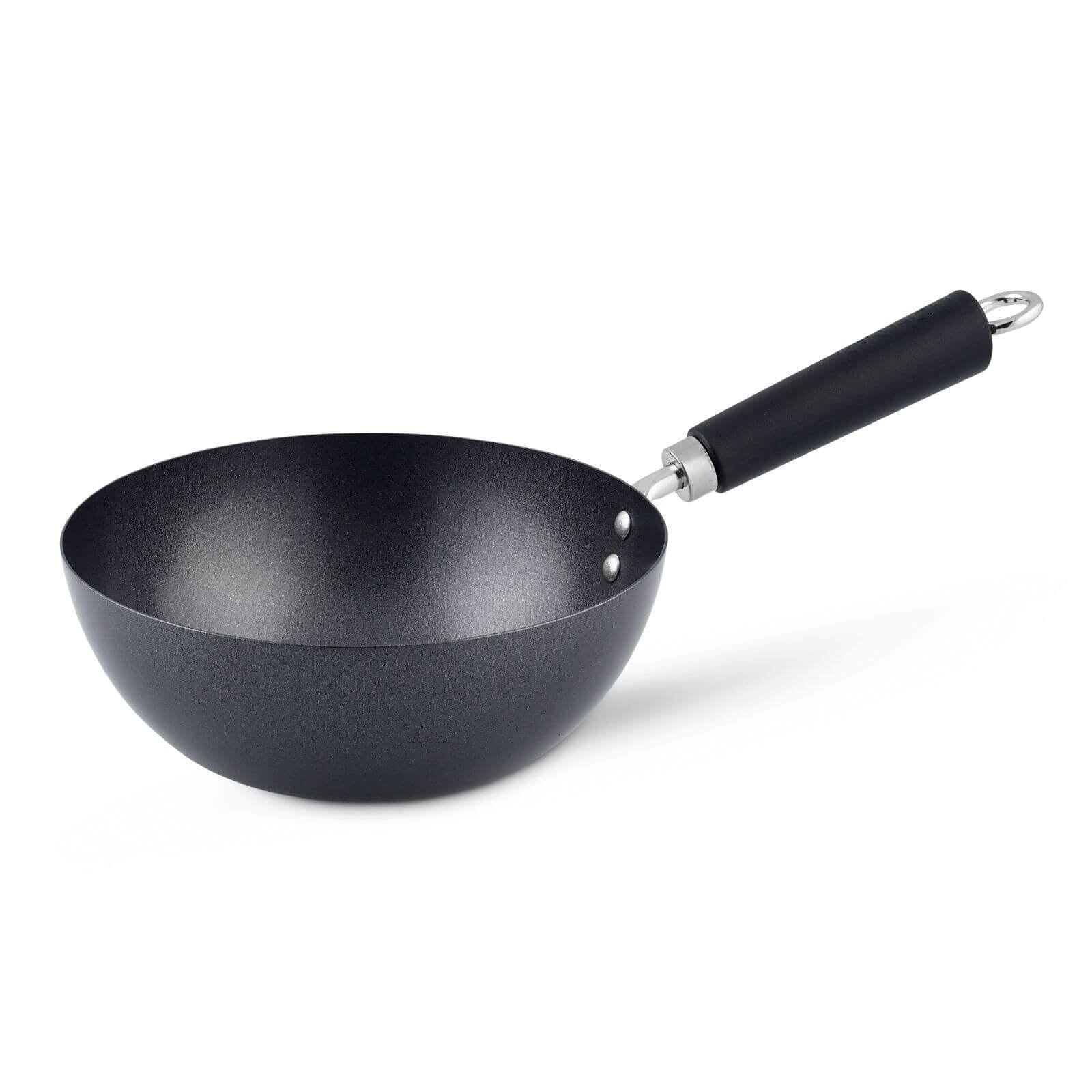 Ken Hom Excellence Non-Stick Carbon Steel Wok - 20cm