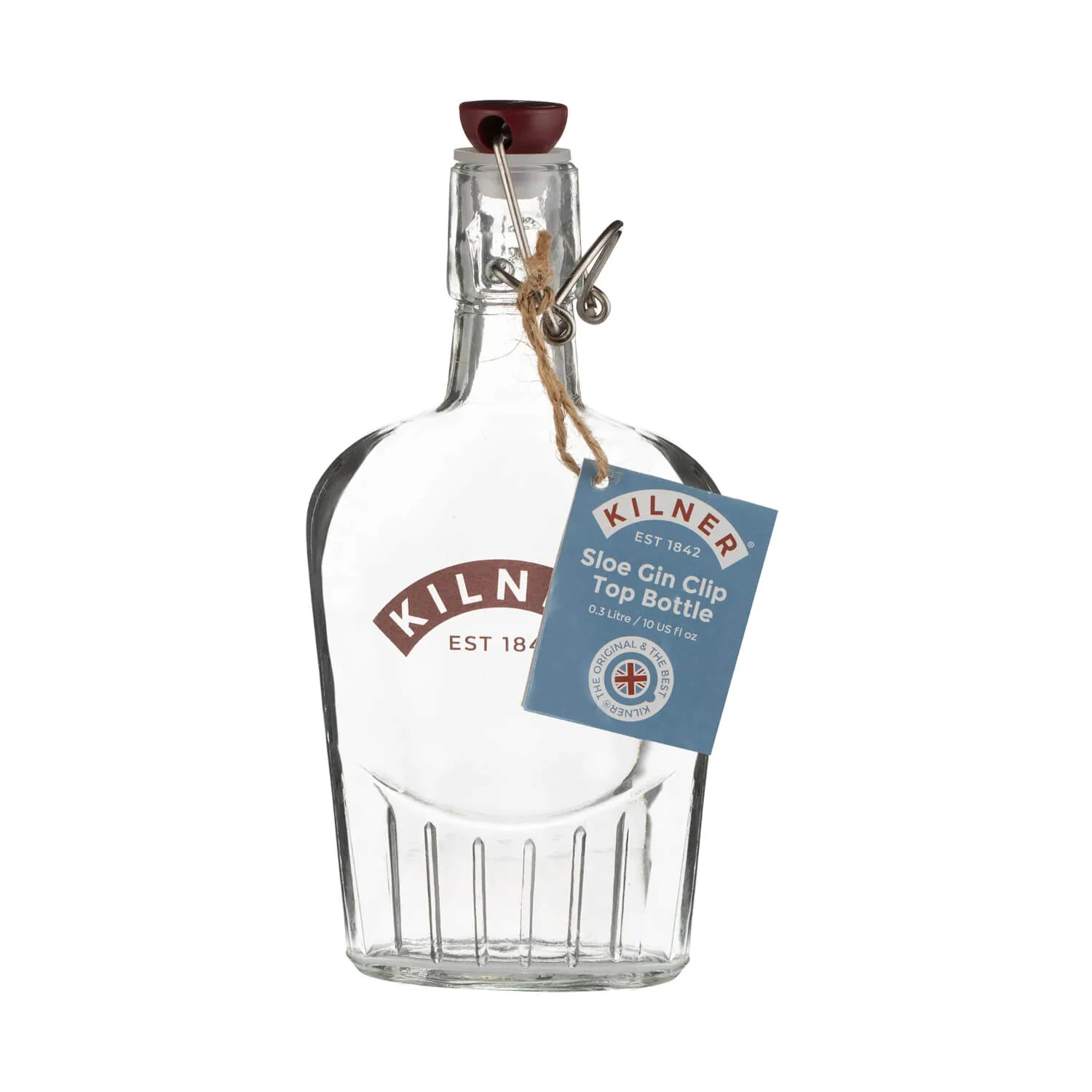 Kilner 300ml Clip Top Sloe Gin Bottle - Image 3