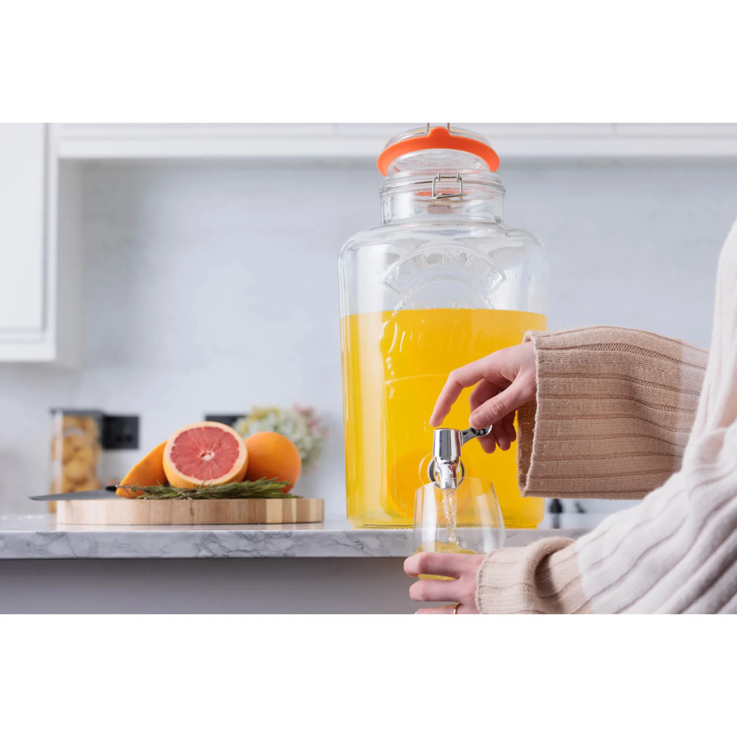 Kilner Clip Top Drinks Dispenser - 5 Litre - Image 3