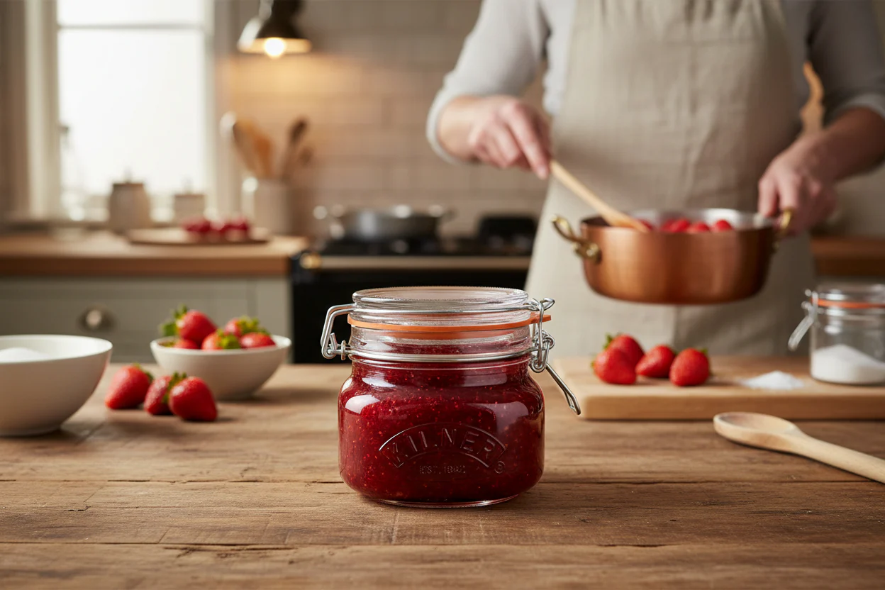 Kilner Glass Clip Top Storage Jar - 500ml - Image 2