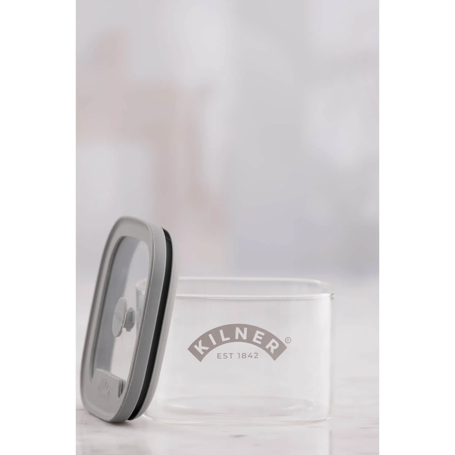 Kilner Fresh Storage Square Glass Jar - 0.5 Litre - Image 3