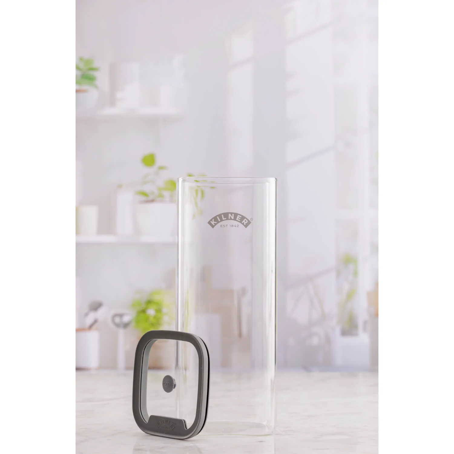 Kilner Fresh Storage Square Glass Jar - 3.5 Litre - Image 4