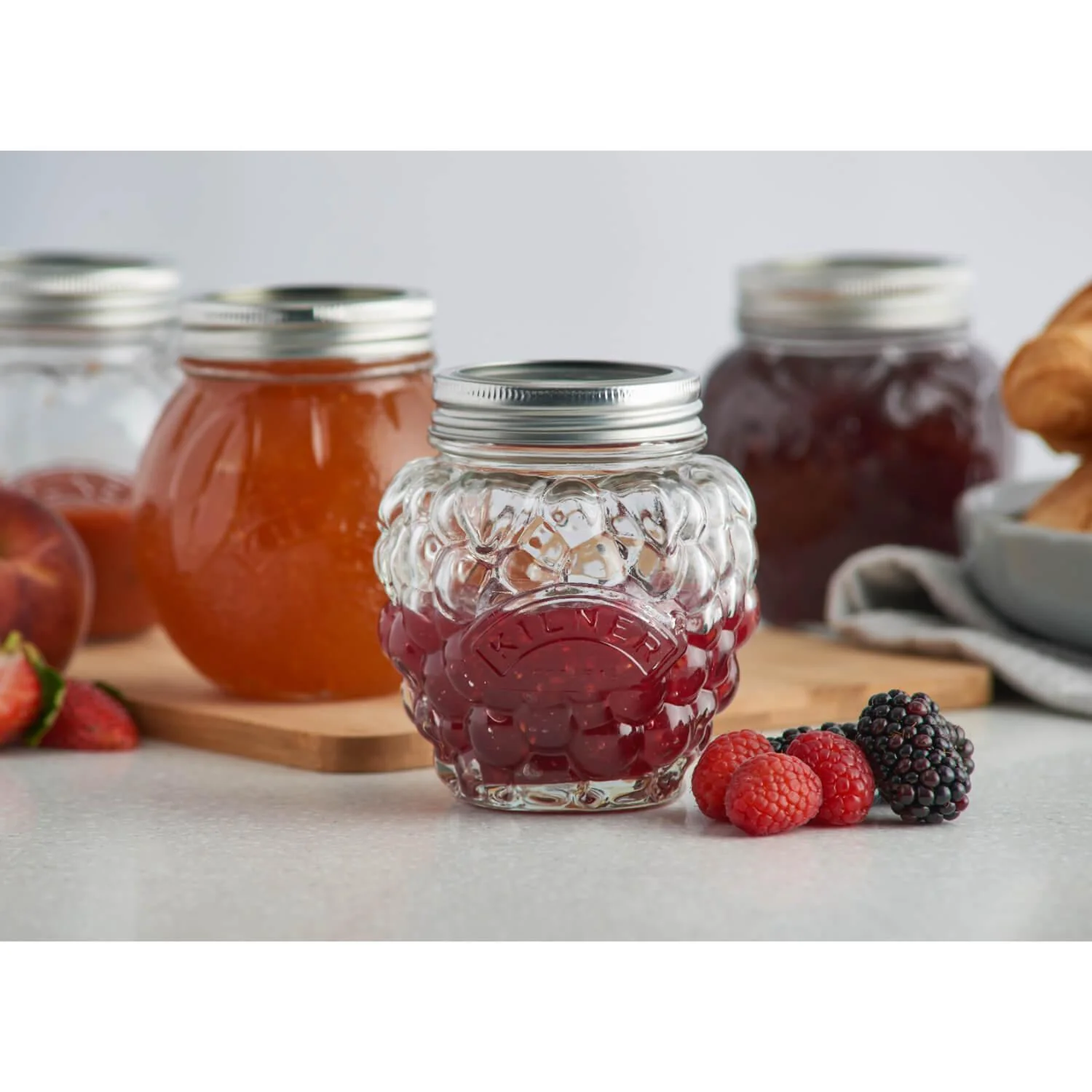 Kilner Glass Berry Preserve Jar - 400ml - Image 3