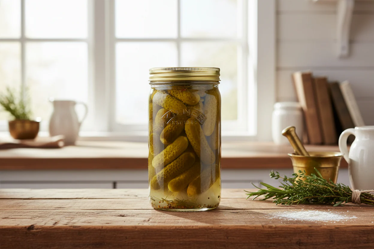 Kilner Glass Wide Mouth Preserve Jar - 1 Litre - Image 2