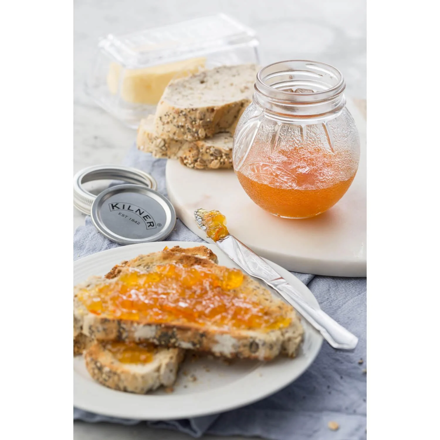 Kilner Glass Orange Preserve Jar - 400ml - Image 4