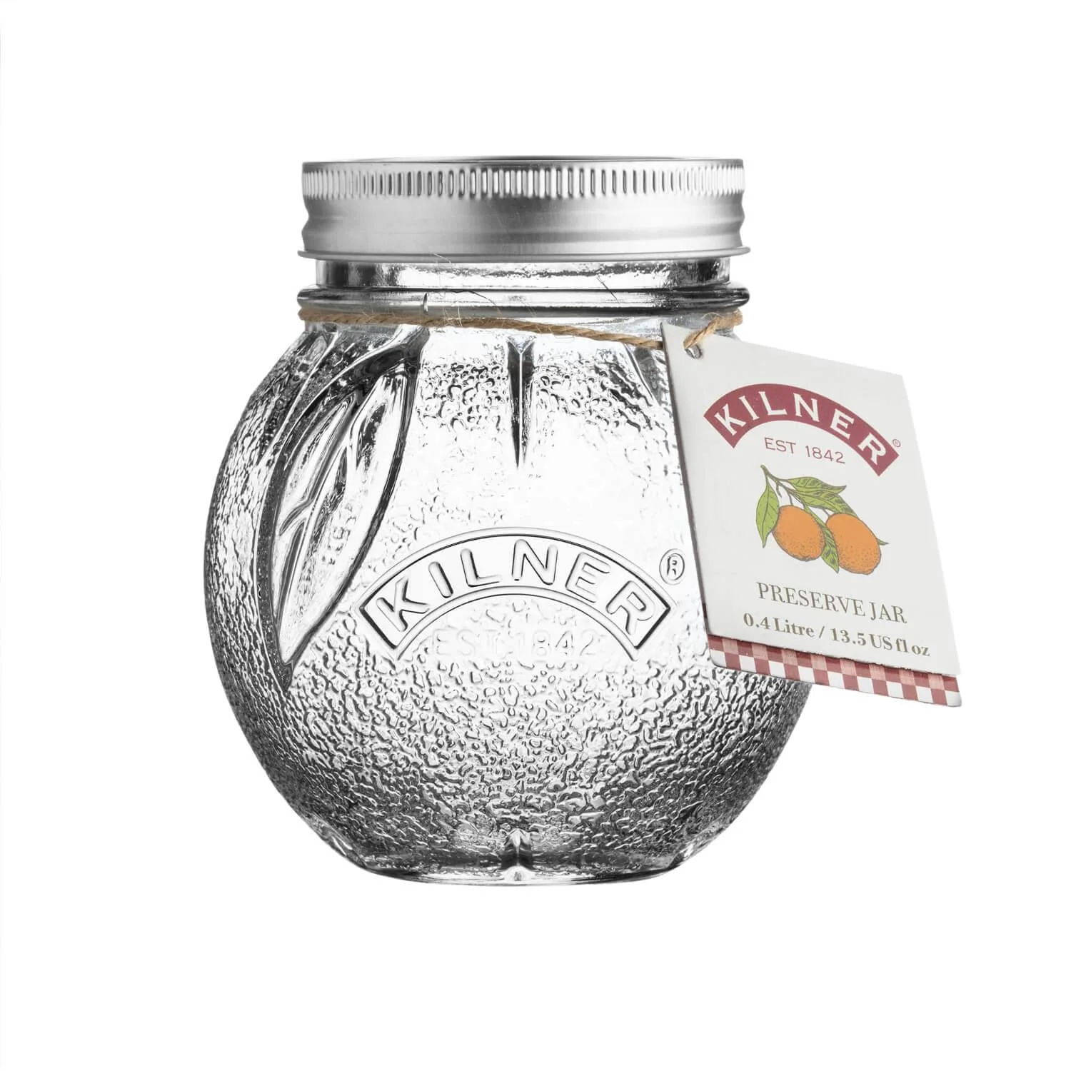 Kilner Glass Orange Preserve Jar - 400ml - Image 5